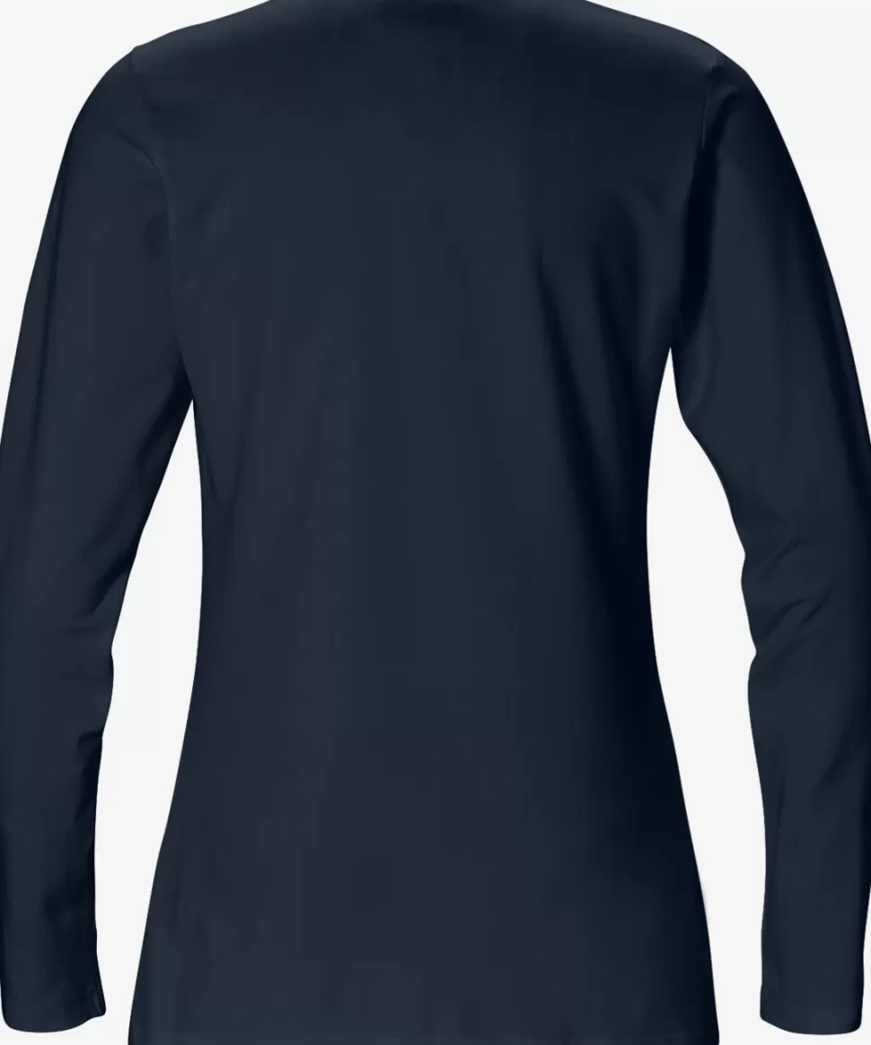 Damen Fristads T-Shirts | T-Shirts<Acode Stretch-T-Shirt Langarm Damen 1927 ELA