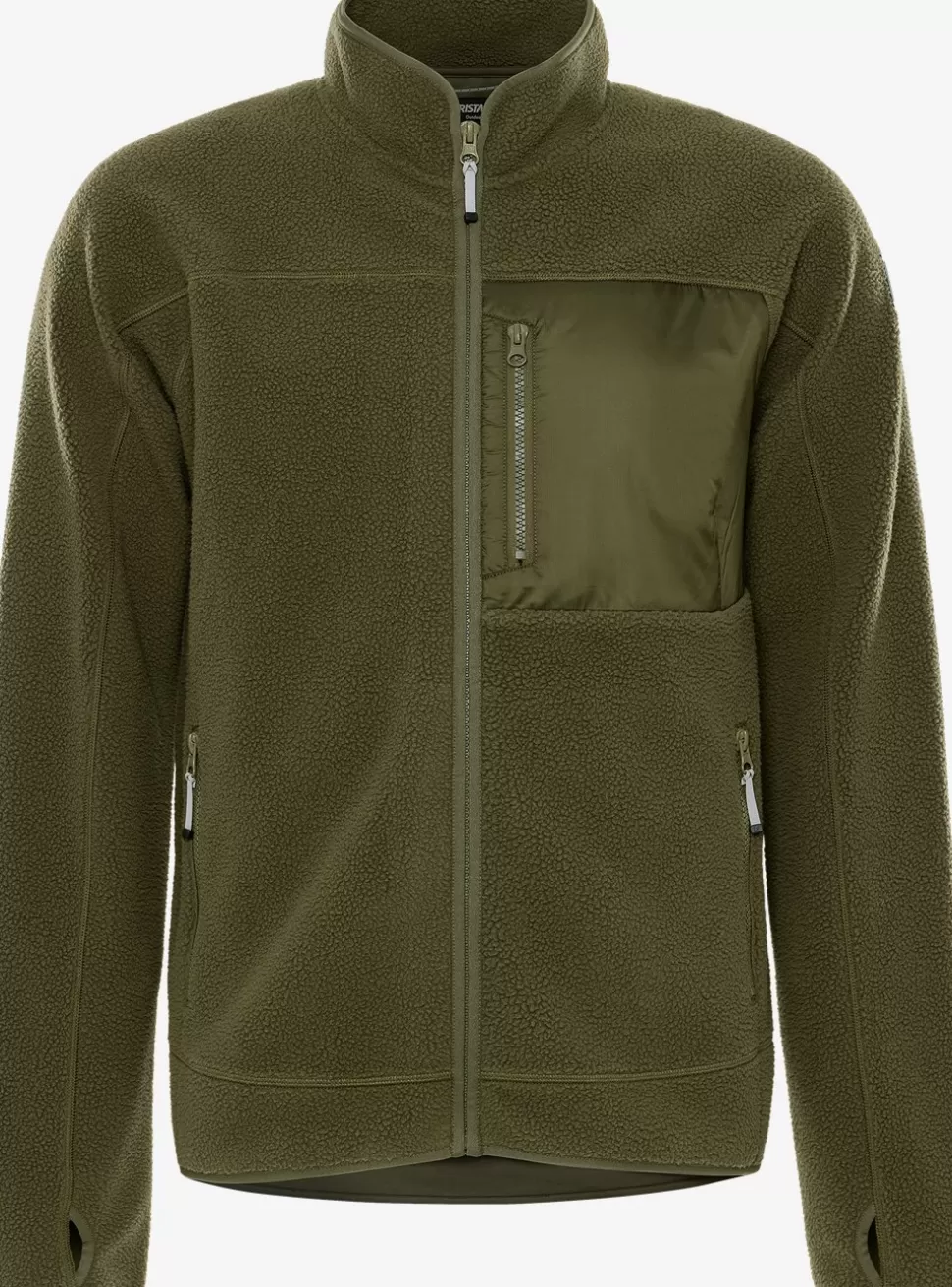 Herren Fristads Herren | Arbeitsjacken<Argon Micro Webpelz-Fleecejacke