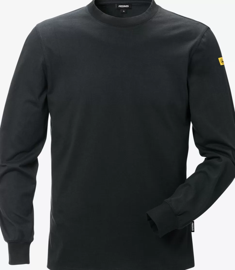 Herren Fristads T-Shirts | T-Shirts<ESD T-Shirt Langarm 7082 XTM