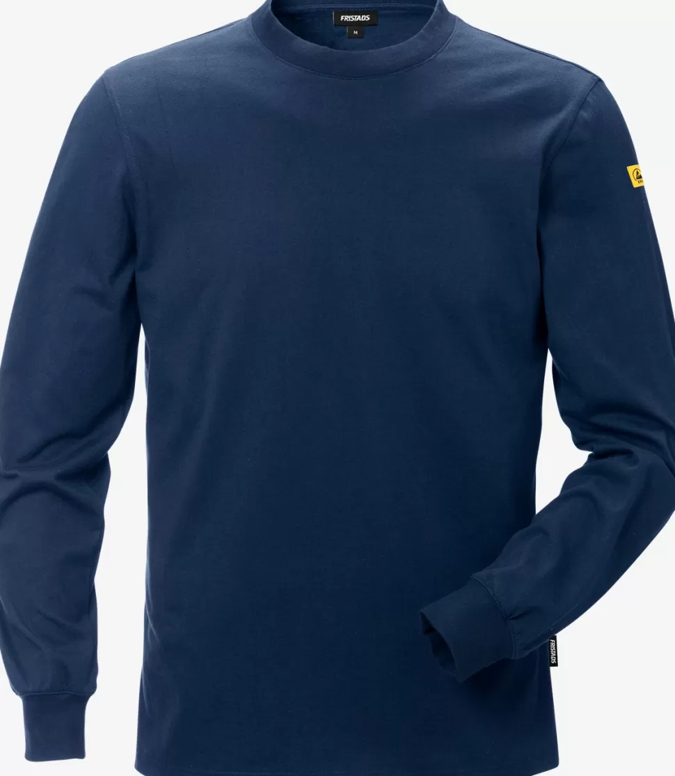 Herren Fristads T-Shirts | T-Shirts<ESD T-Shirt Langarm 7082 XTM