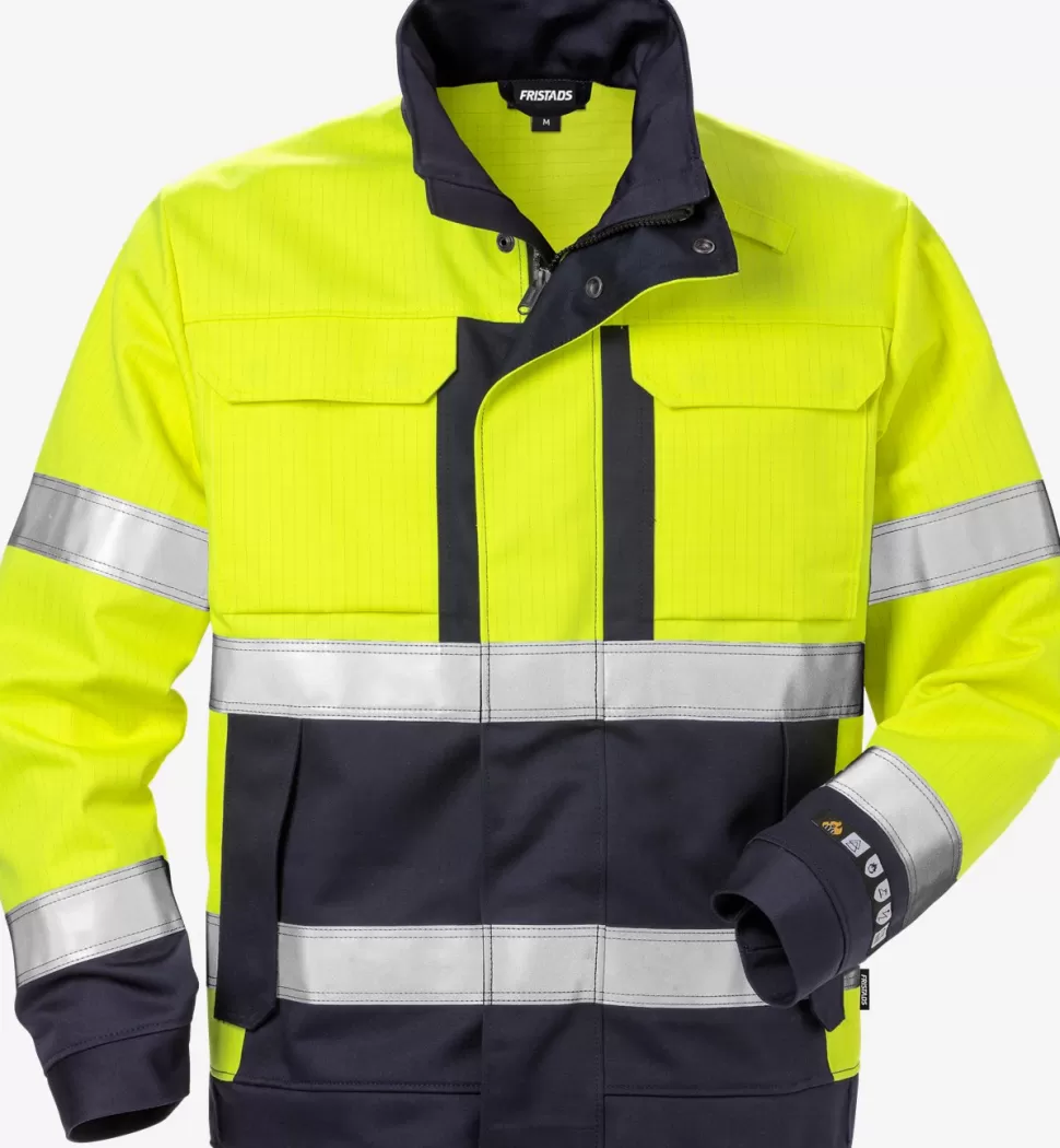 Herren Fristads Arbeitsjacken | Jacken<Flame High Vis Jacke Kl. 3 4584 FLAM