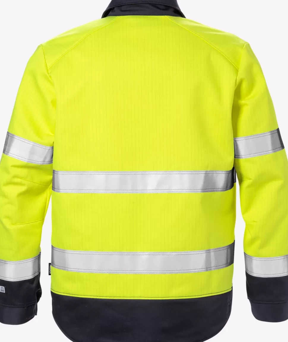 Herren Fristads Arbeitsjacken | Jacken<Flame High Vis Jacke Kl. 3 4584 FLAM