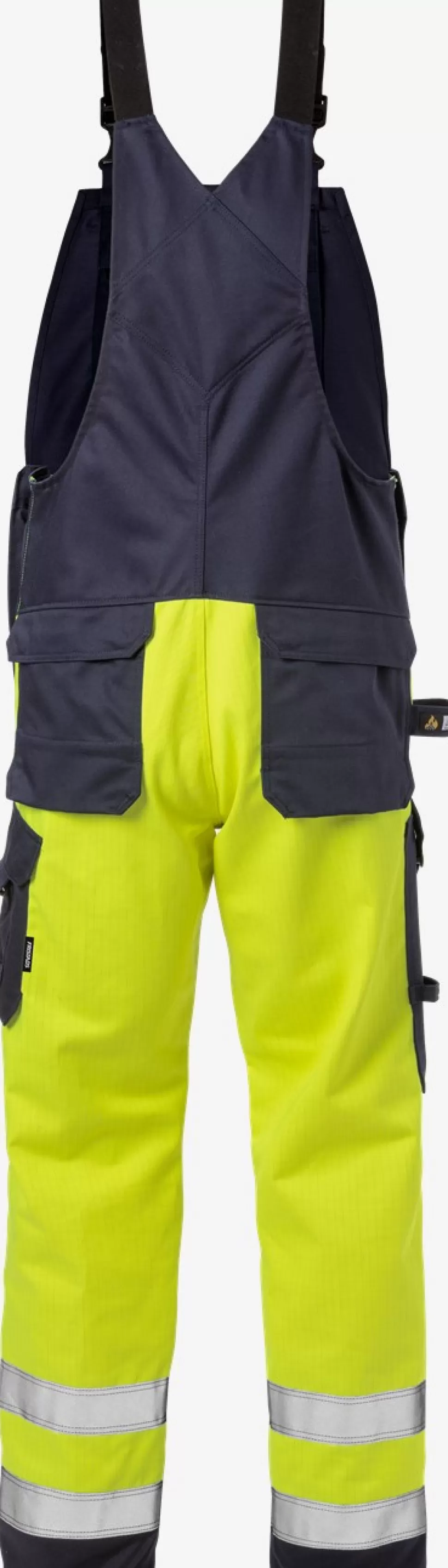 Fristads Arbeitslatzhosen<Flame High Vis Latzhose Kl. 2 1585 FLAM