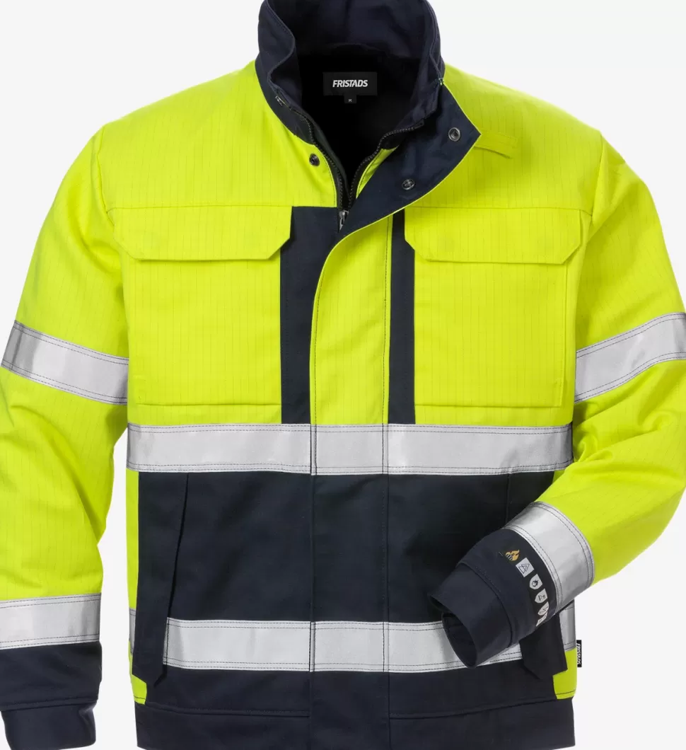 Herren Fristads Arbeitsjacken | Jacken<Flame High Vis Winterjacke Kl. 3 4588 FLAM