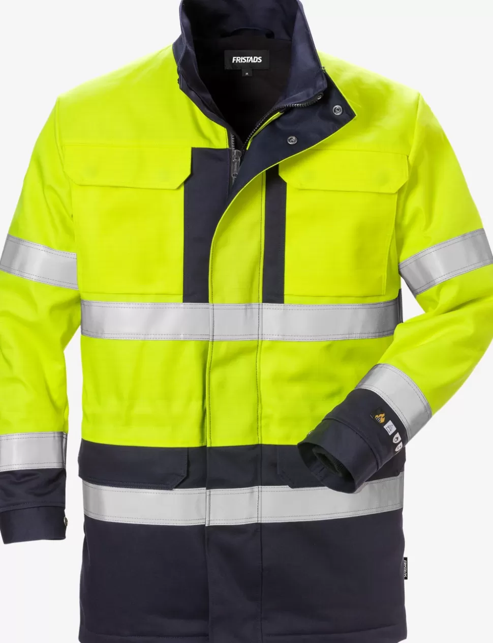 Herren Fristads Arbeitsjacken | Jacken<Flame High Vis Winterparka Kl. 3 4589 FLAM