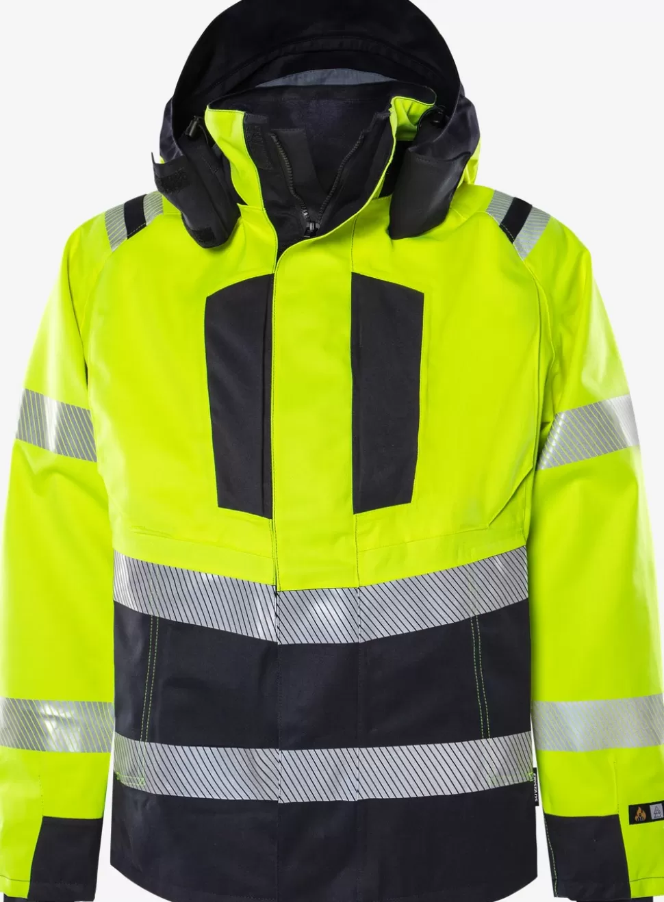 Herren Fristads Arbeitsjacken | Jacken<Flamestat High Vis Airtech® Jacke Kl.3 4525 ATHR