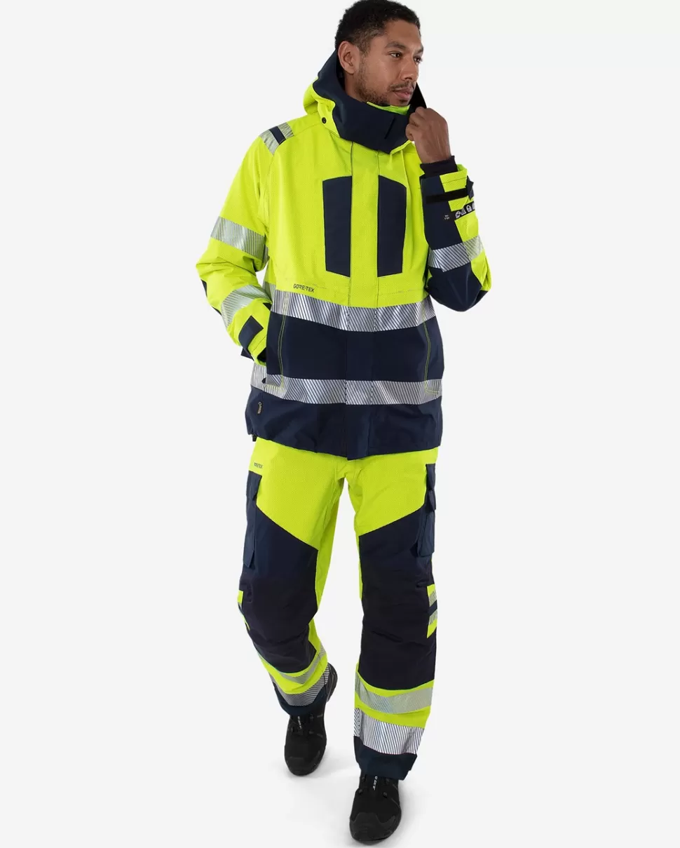 Herren Fristads Arbeitsjacken | Jacken<Flamestat High Vis GORE-TEX PYRAD® Jacke Kl.3 4095 GXE