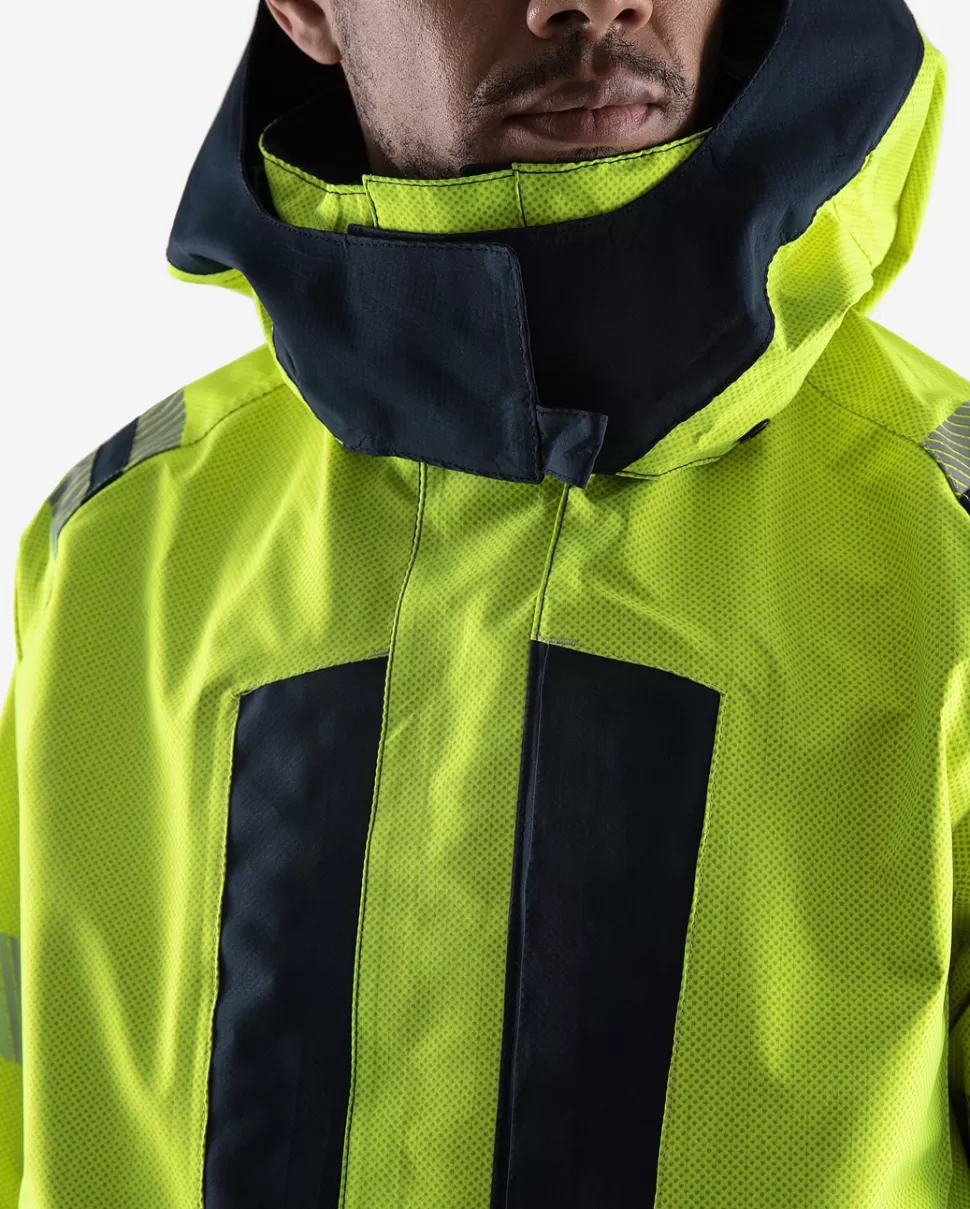 Herren Fristads Arbeitsjacken | Jacken<Flamestat High Vis GORE-TEX PYRAD® Jacke Kl.3 4095 GXE