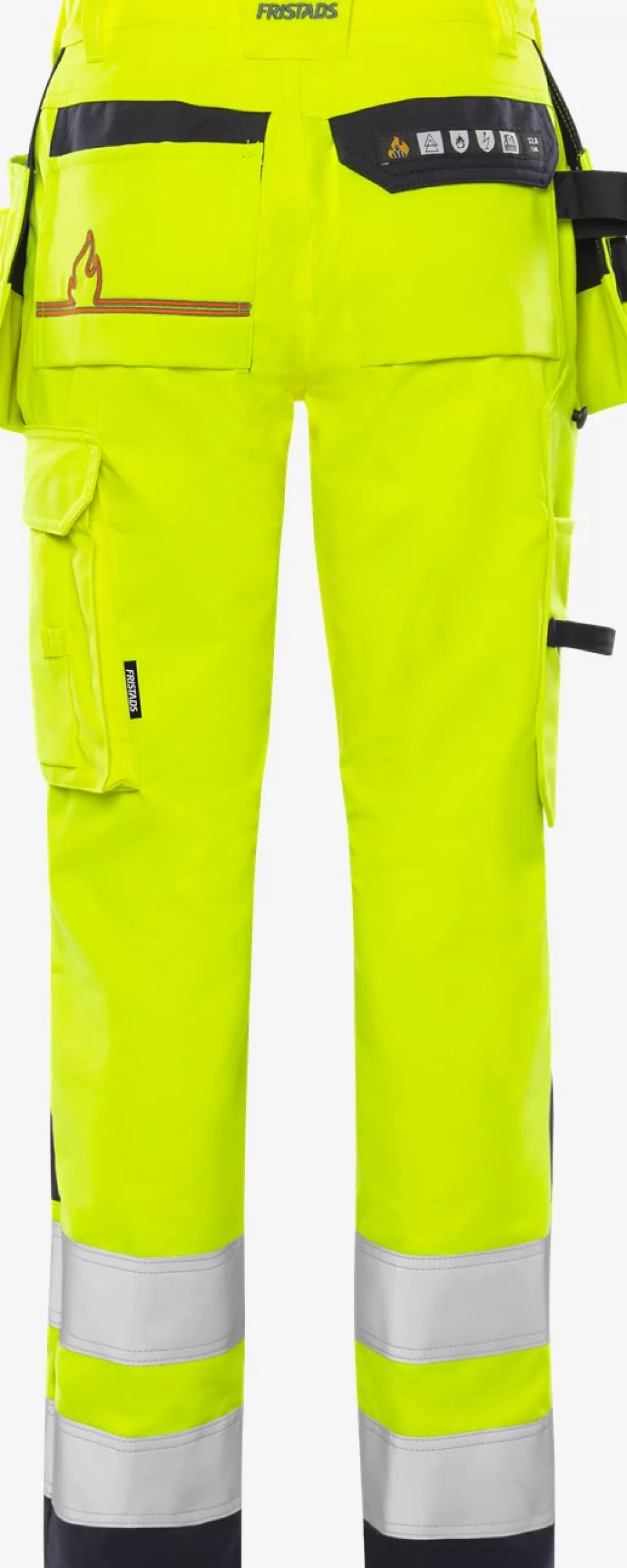 Damen Fristads Arbeitshosen | Flammschutz-Hosen<Flamestat High Vis Handwerkerhose Damen Kl. 2 2775 ATHS