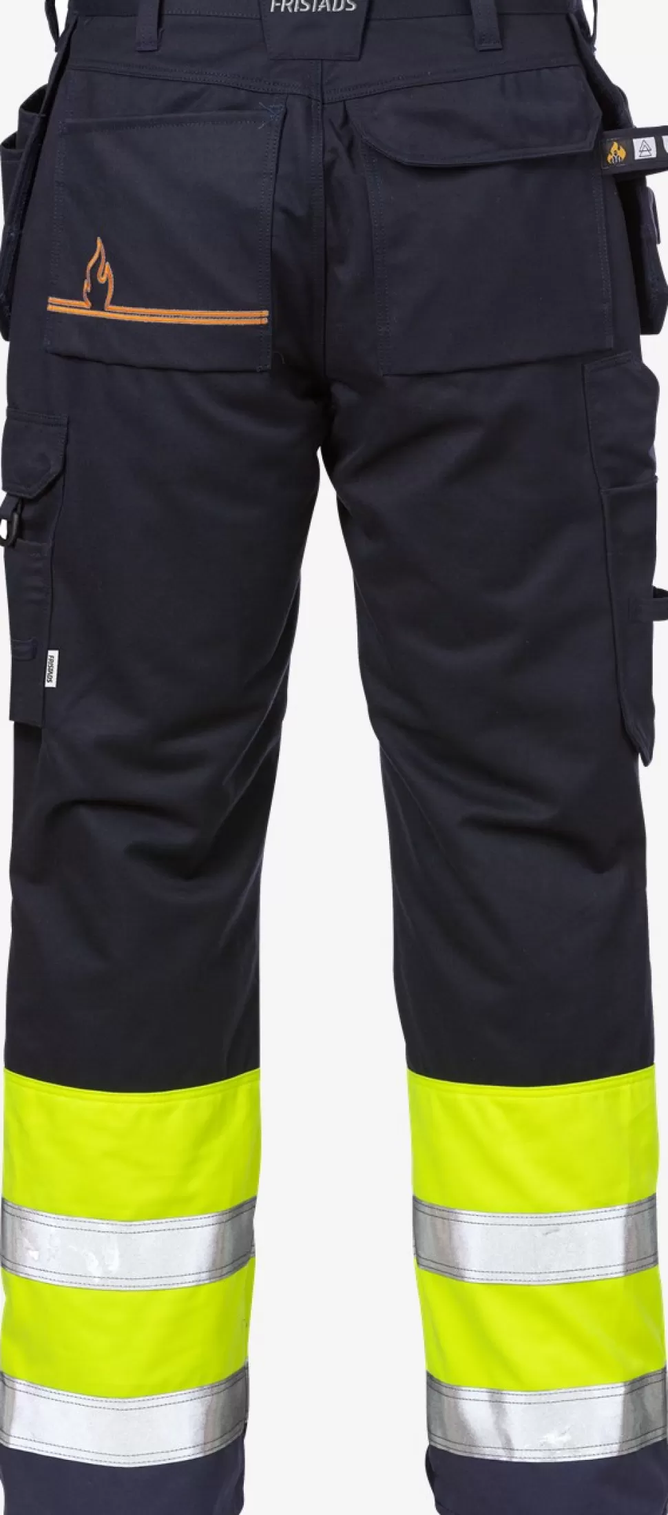 Herren Fristads Arbeitshosen | Flammschutz-Hosen<Flamestat High Vis Handwerkerhose Kl. 1 2074 ATHS