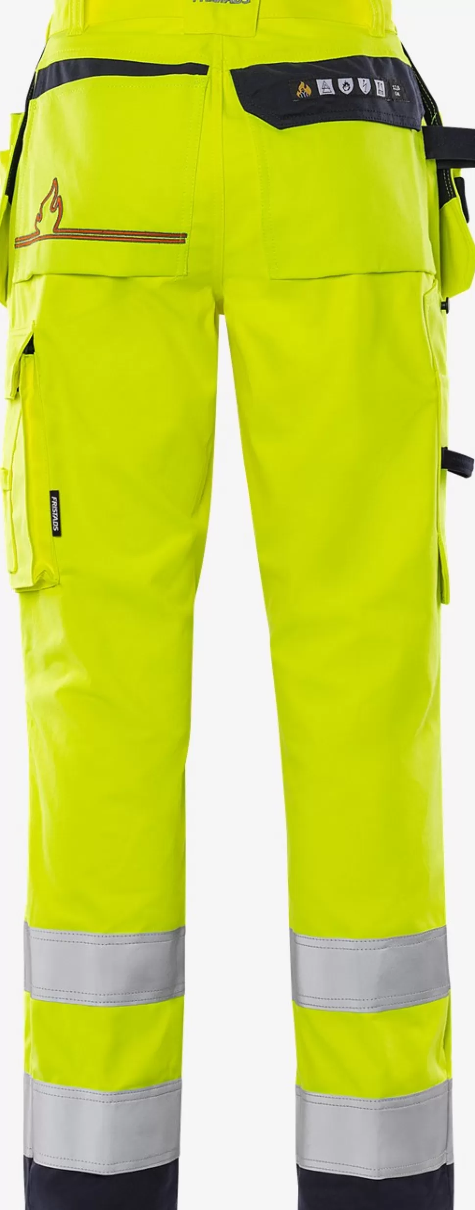 Herren Fristads Arbeitshosen | Flammschutz-Hosen<Flamestat High Vis Handwerkerhose Kl. 2 2075 ATHS