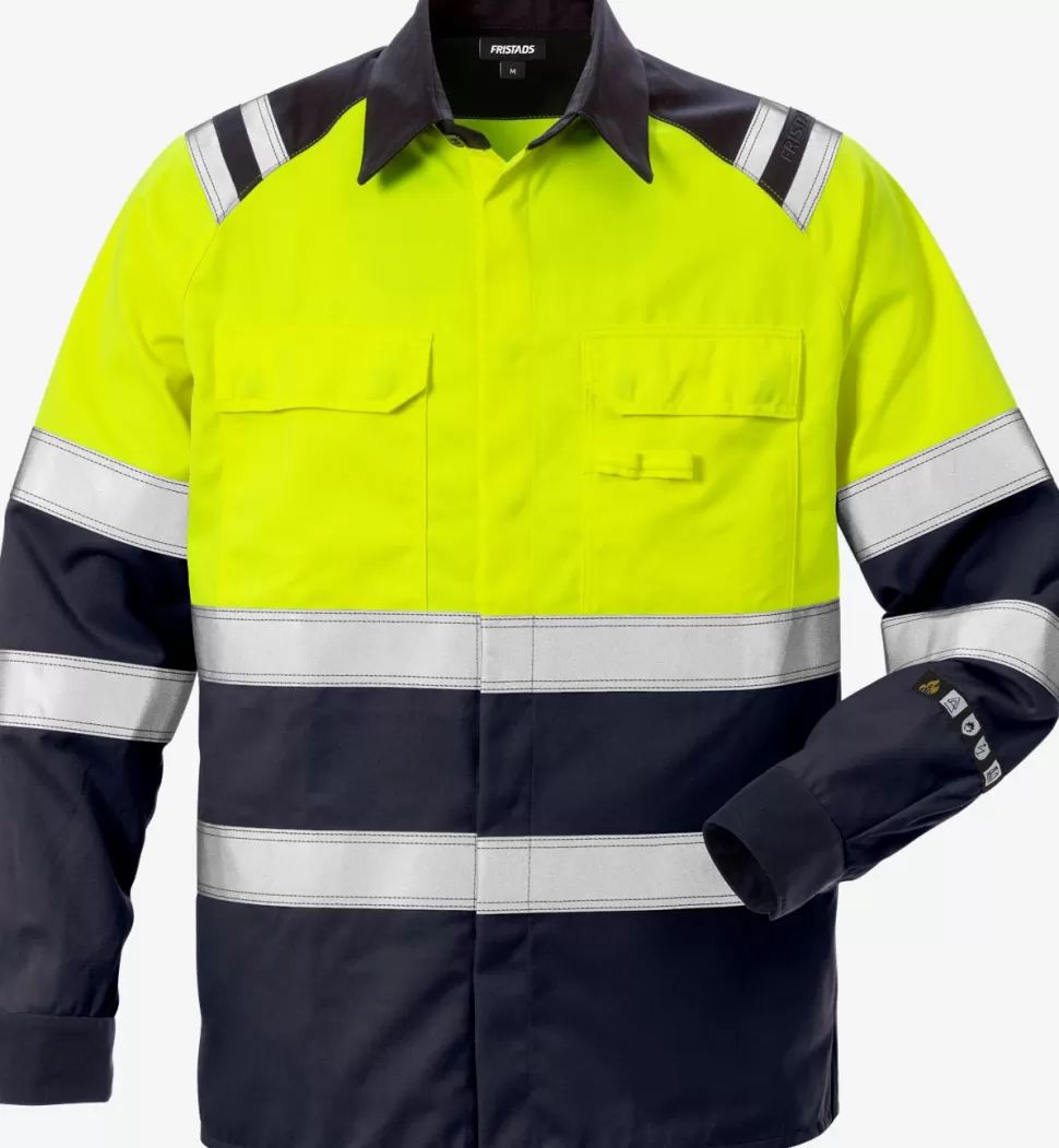 Herren Fristads Hemden | Hemden<Flamestat High Vis Hemd Kl. 1 7051 ATS