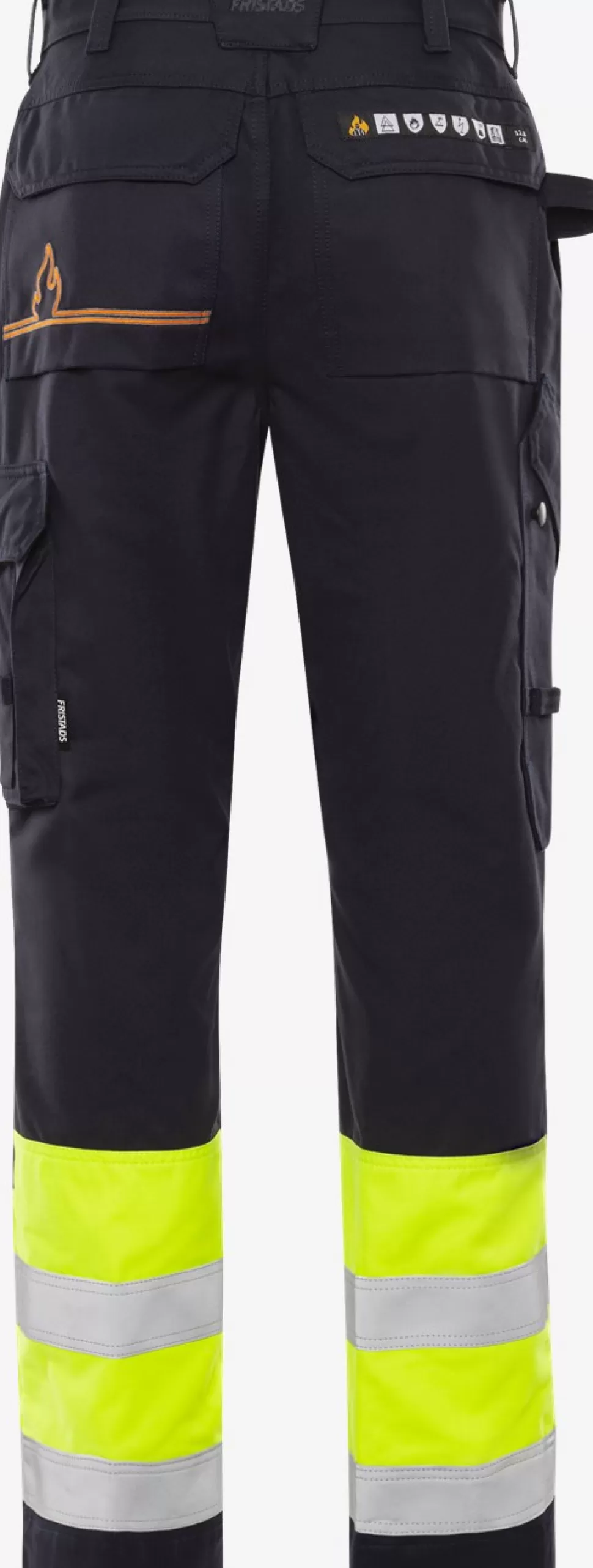 Herren Fristads Arbeitshosen | Flammschutz-Hosen<Flamestat High Vis Hose Kl. 1 2176 ATHS
