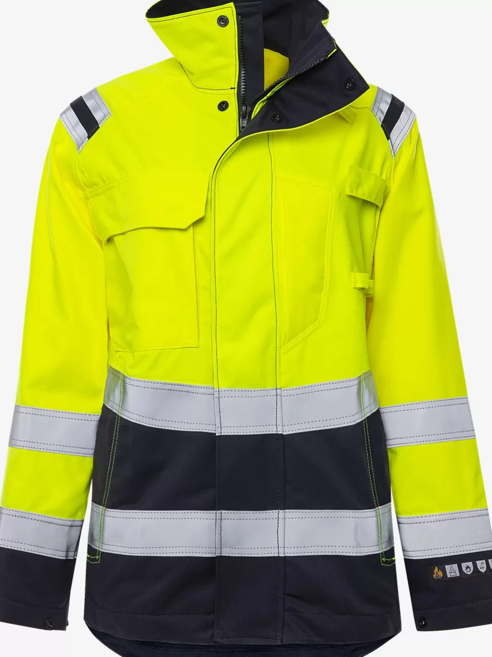 Damen Fristads Arbeitsjacken | Jacken<Flamestat High Vis Jacke Damen Kl. 3 4275 ATHS
