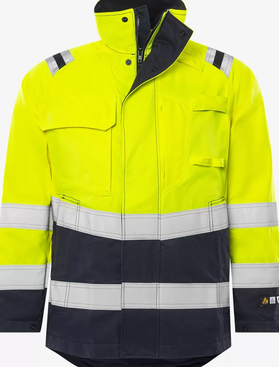 Herren Fristads Arbeitsjacken | Jacken<Flamestat High Vis Jacke Kl. 3 4175 ATHS