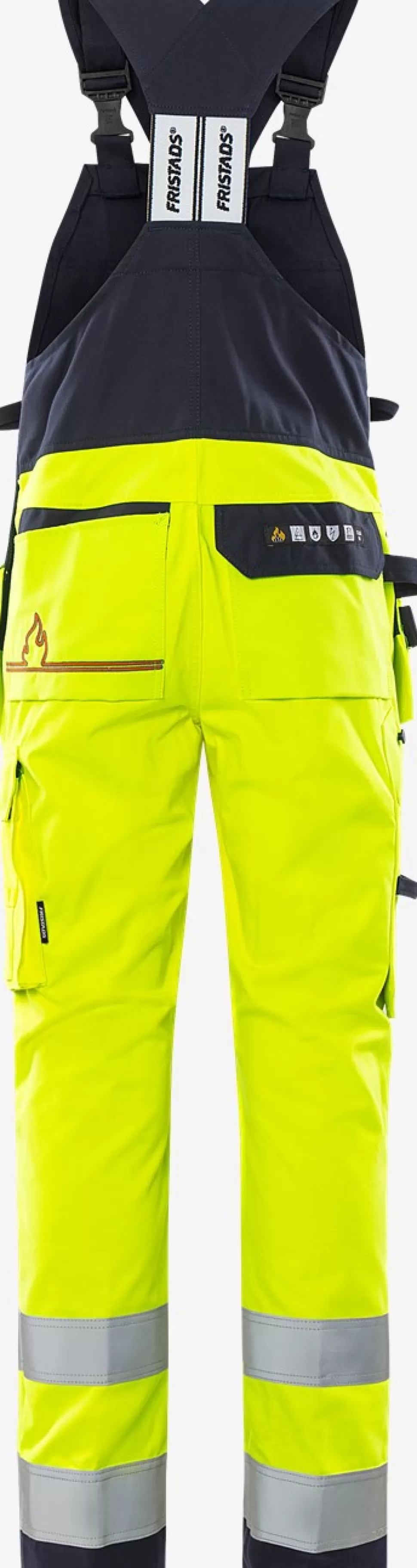 Fristads Arbeitslatzhosen<Flamestat High Vis Latzhose Kl. 2 1075 ATHS