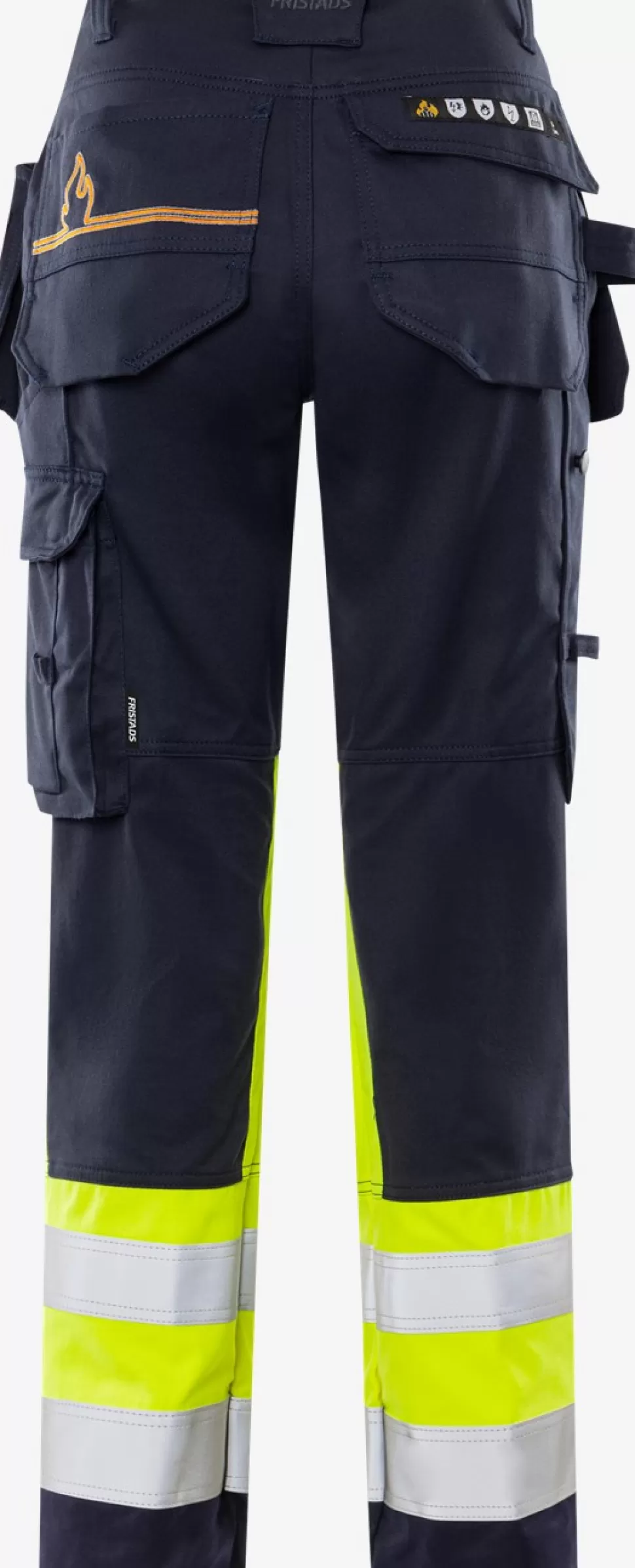Damen Fristads Arbeitshosen | Flammschutz-Hosen<Flamestat High Vis Stretch-Handwerkerhose Damen, Kl. 1 2171 ATHF
