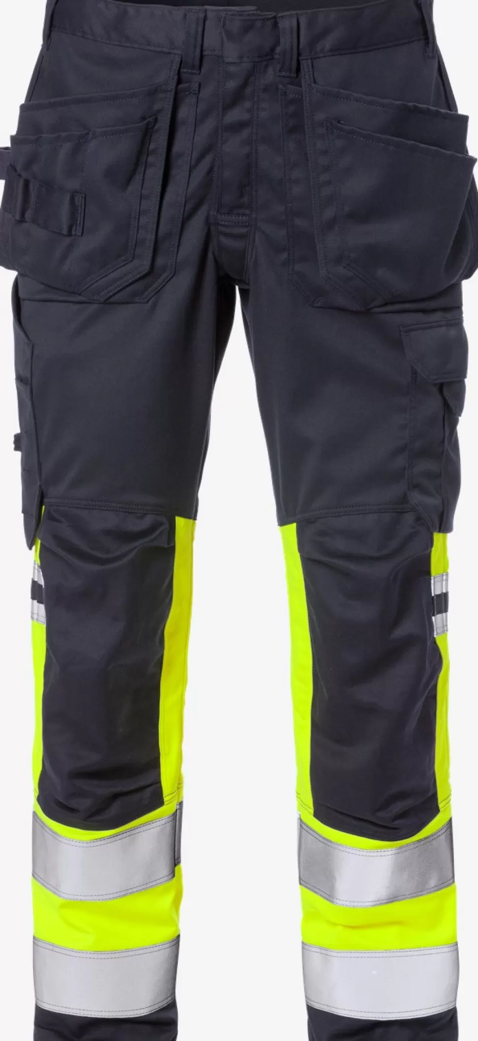 Herren Fristads Arbeitshosen | Flammschutz-Hosen<Flamestat High Vis Stretch-Handwerkerhose, Kl. 1 2163 ATHF