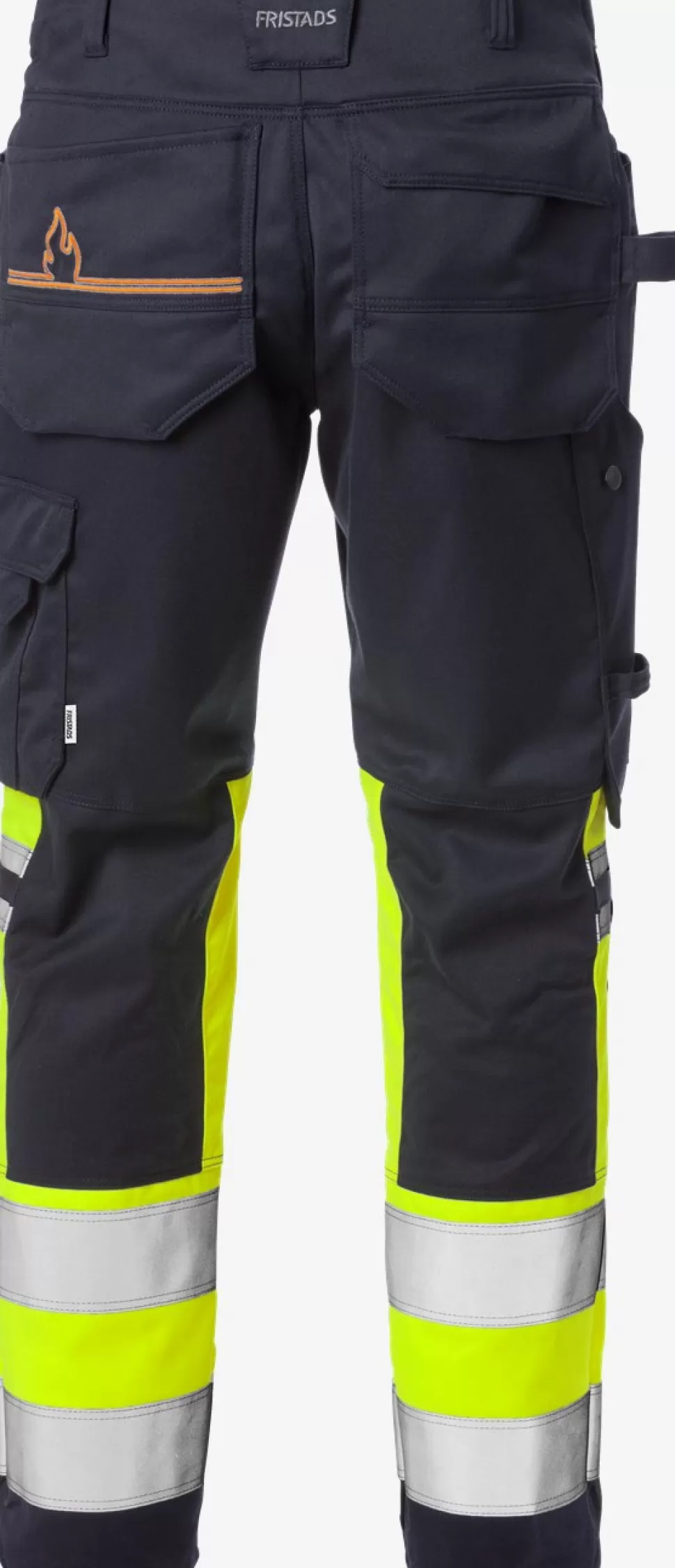 Herren Fristads Arbeitshosen | Flammschutz-Hosen<Flamestat High Vis Stretch-Handwerkerhose, Kl. 1 2163 ATHF