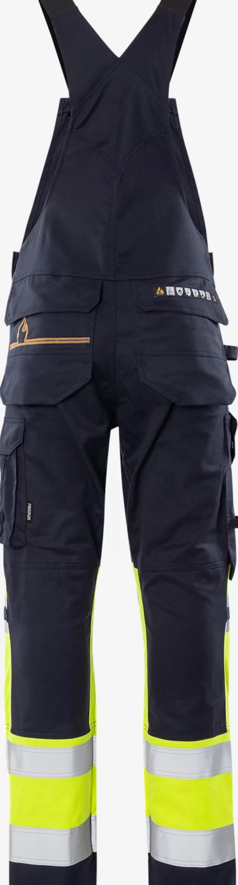 Fristads Arbeitslatzhosen<Flamestat High Vis Stretch-Latzhose Kl.1 2168 ATHF