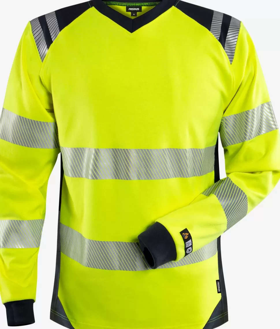 Damen Fristads T-Shirts | T-Shirts<Flamestat High Vis T-Shirt Kl. 3 7357 TFL