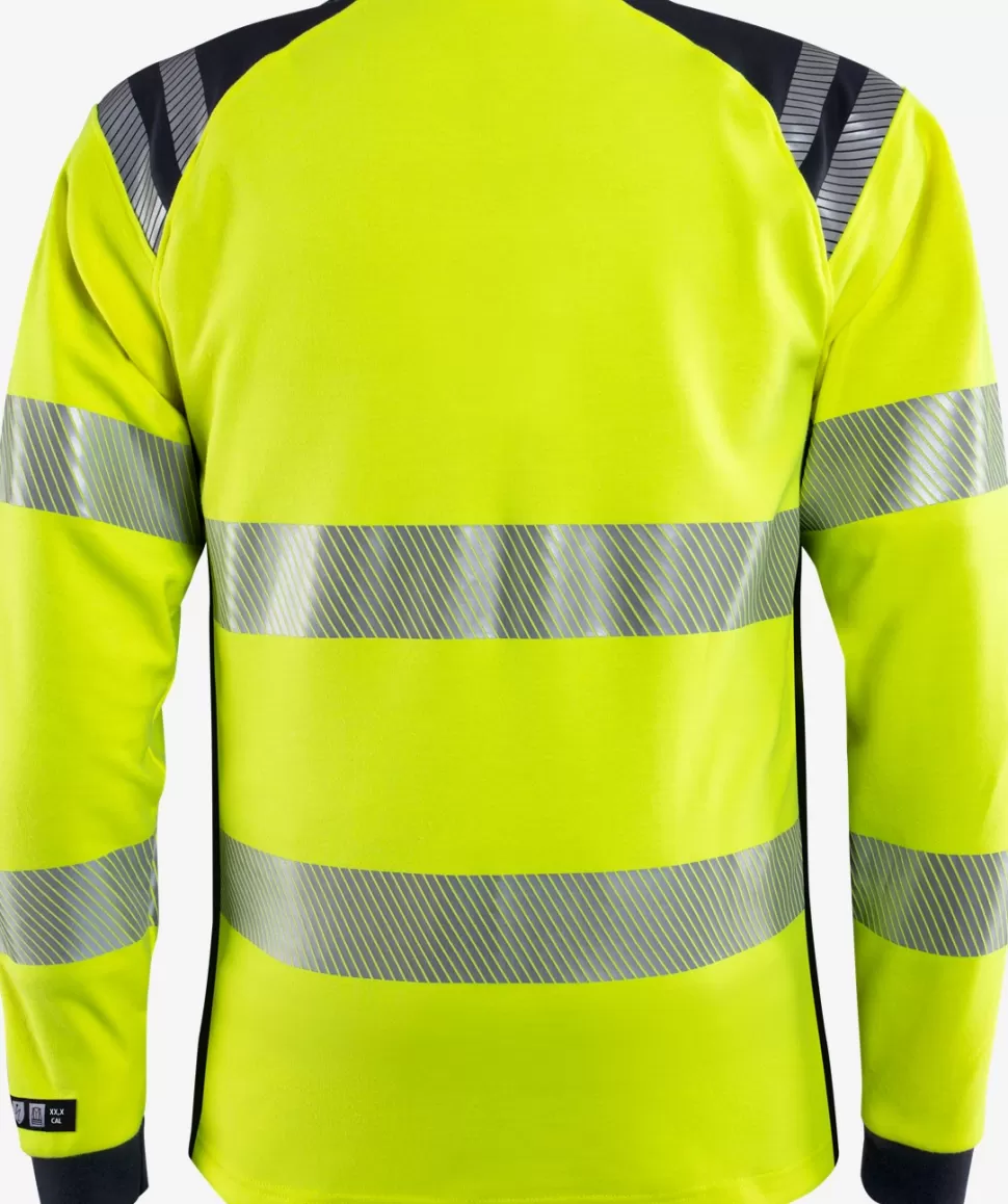 Damen Fristads T-Shirts | T-Shirts<Flamestat High Vis T-Shirt Kl. 3 7357 TFL