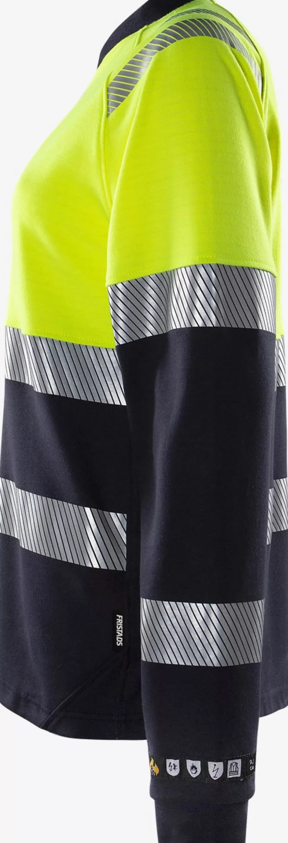 Damen Fristads T-Shirts | T-Shirts<Flamestat High Vis T-Shirt, La. Damen Kl. 1 7108 TFL