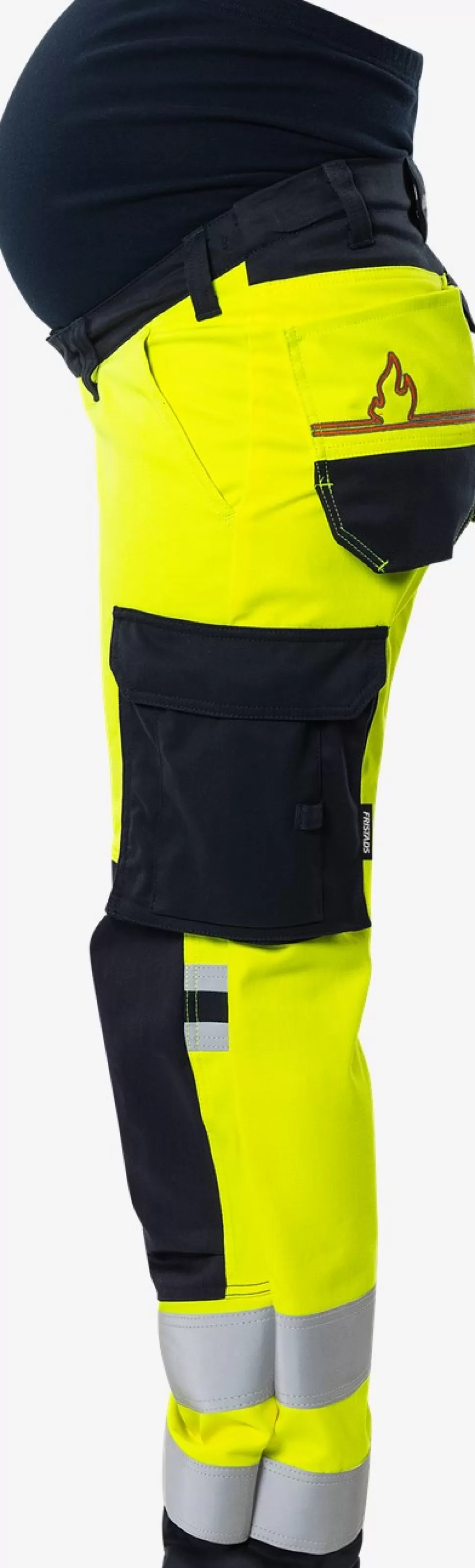 Damen Fristads Arbeitshosen | Flammschutz-Hosen<Flamestat High Vis Umstands-Stretch-Hose, KL. 2 2507 ATHF