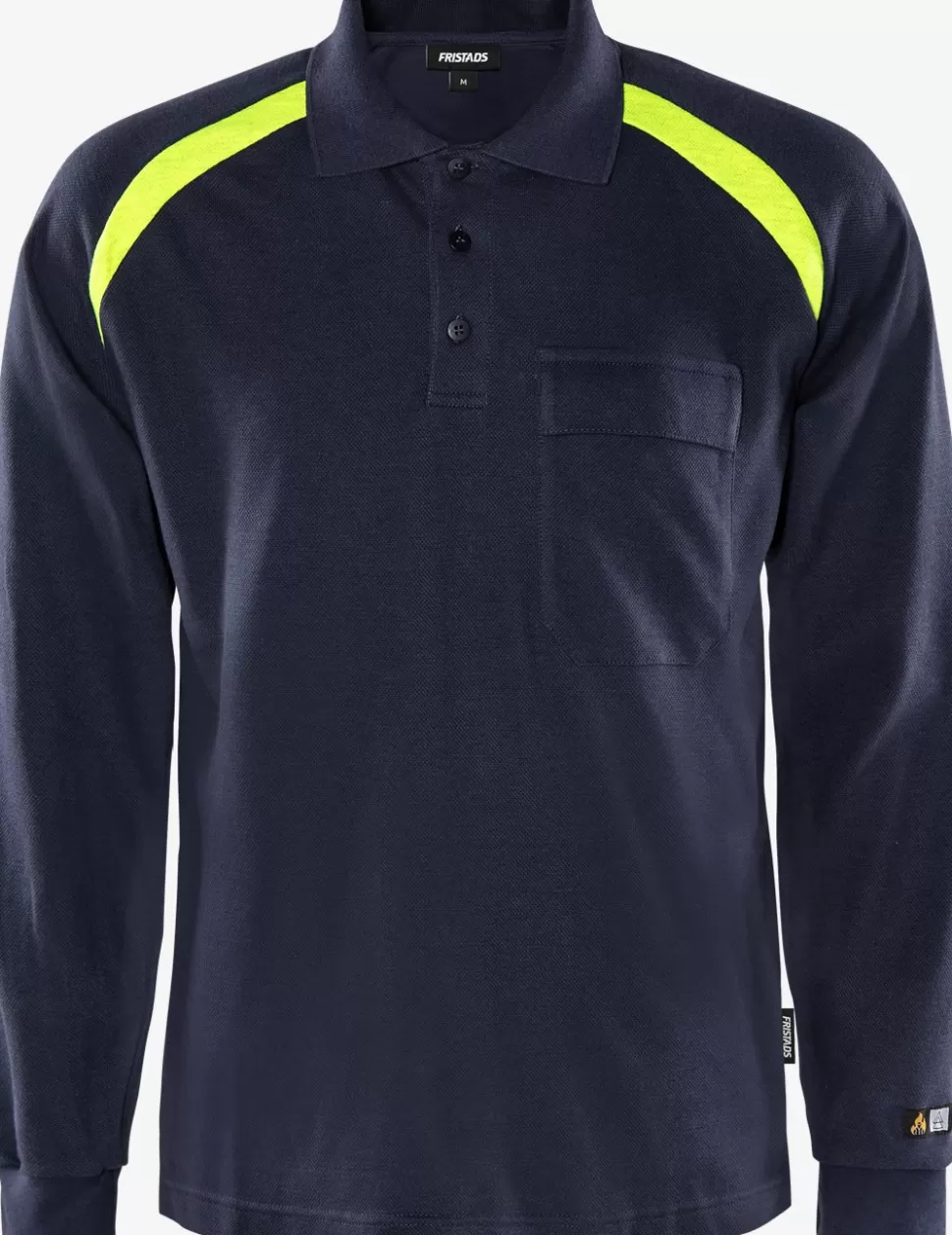 Herren Fristads Poloshirts | Poloshirts<Flamestat Poloshirt Langarm 784 PFLA