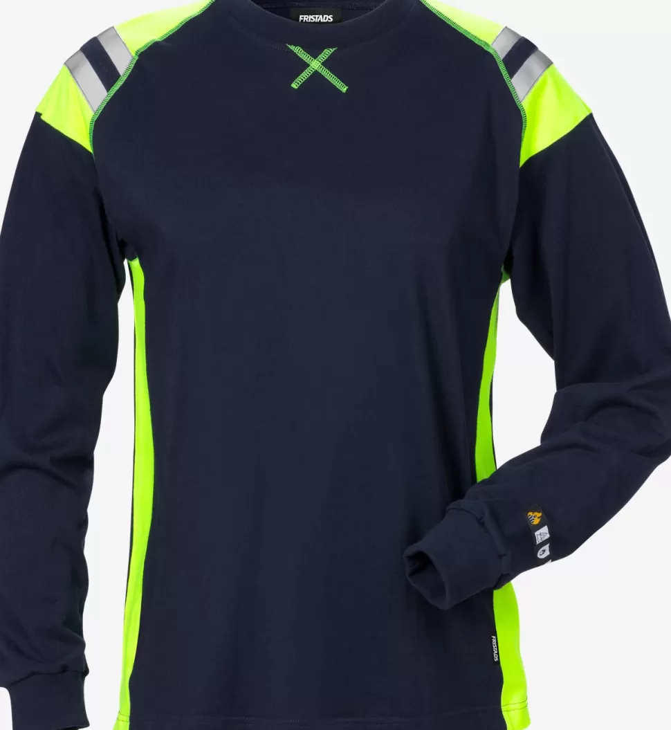 Damen Fristads T-Shirts | T-Shirts<Flamestat T-Shirt Langarm Damen 7098 TFLH
