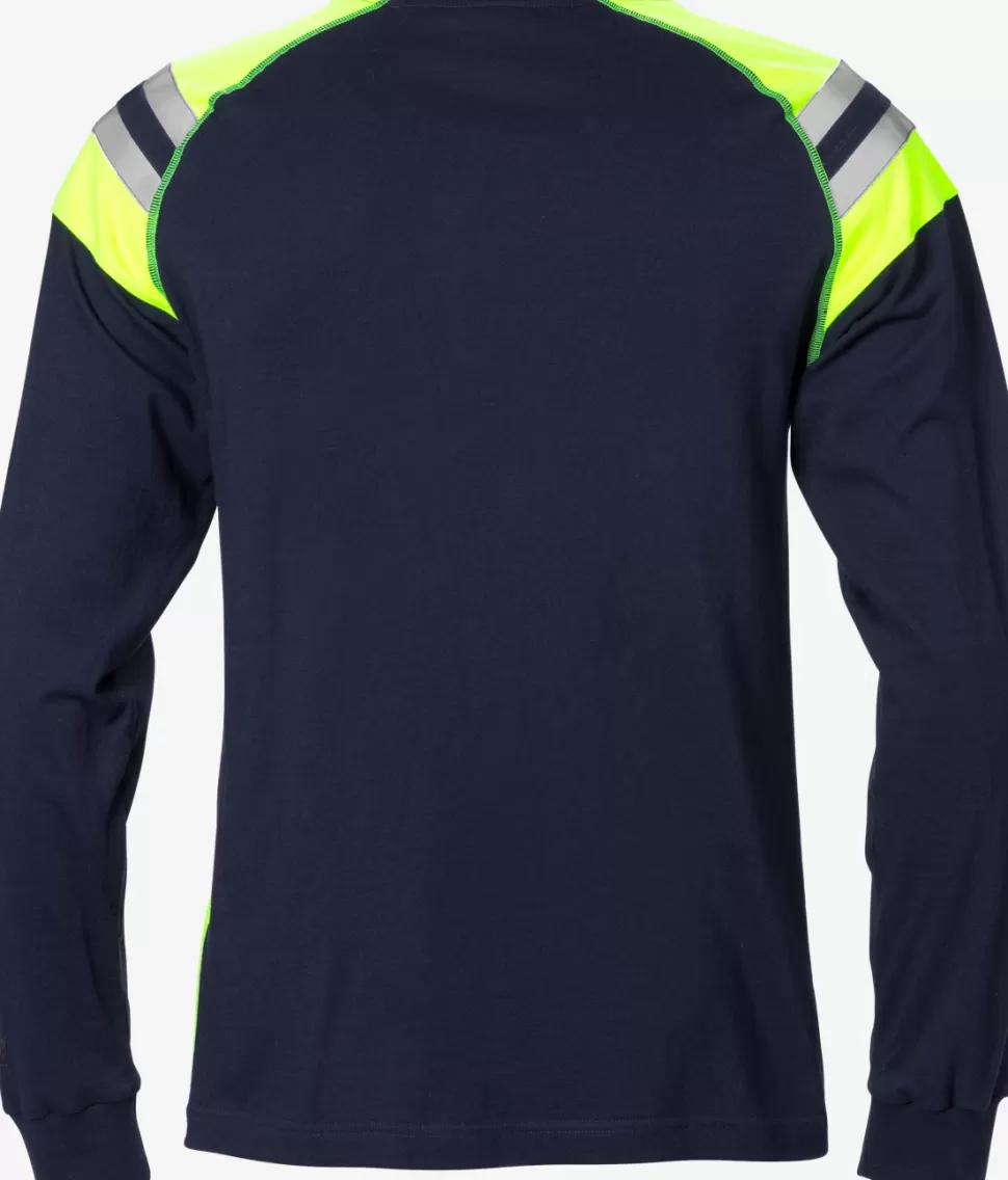 Damen Fristads T-Shirts | T-Shirts<Flamestat T-Shirt Langarm Damen 7098 TFLH