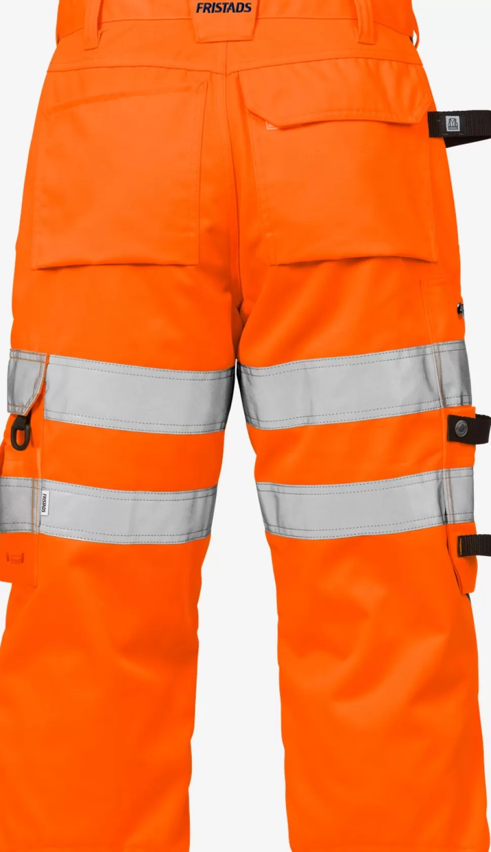 Herren Fristads Arbeitshosen | 3/4 Hosen<High Vis 3/4 Handwerkerhose Kl. 2 2027 PLU