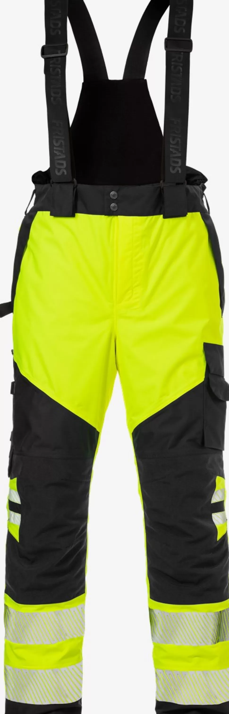 Herren Fristads Arbeitshosen | Warnschutz-Hosen<High Vis Airtech® Überhose Kl. 2 2515 GTT