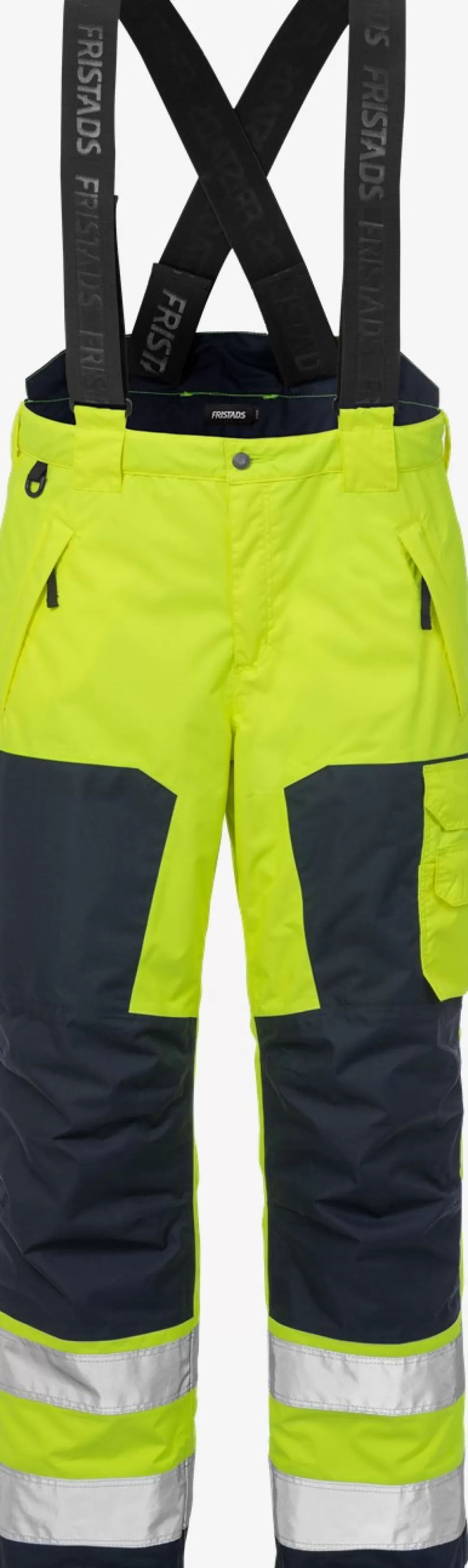 Herren Fristads Arbeitshosen | Warnschutz-Hosen<High Vis Airtech® Winterhose Kl. 2 2035 GTT