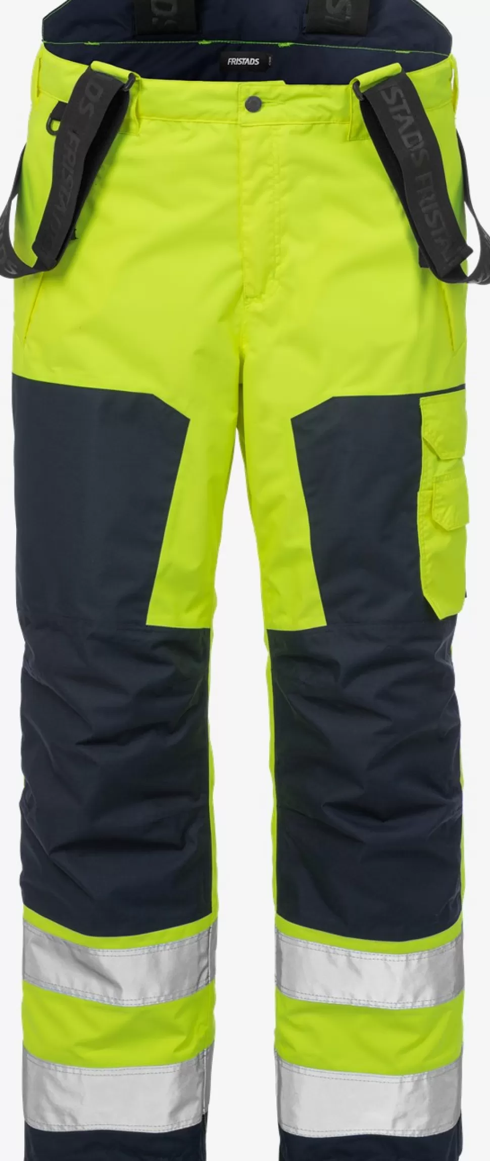Herren Fristads Arbeitshosen | Warnschutz-Hosen<High Vis Airtech® Winterhose Kl. 2 2035 GTT