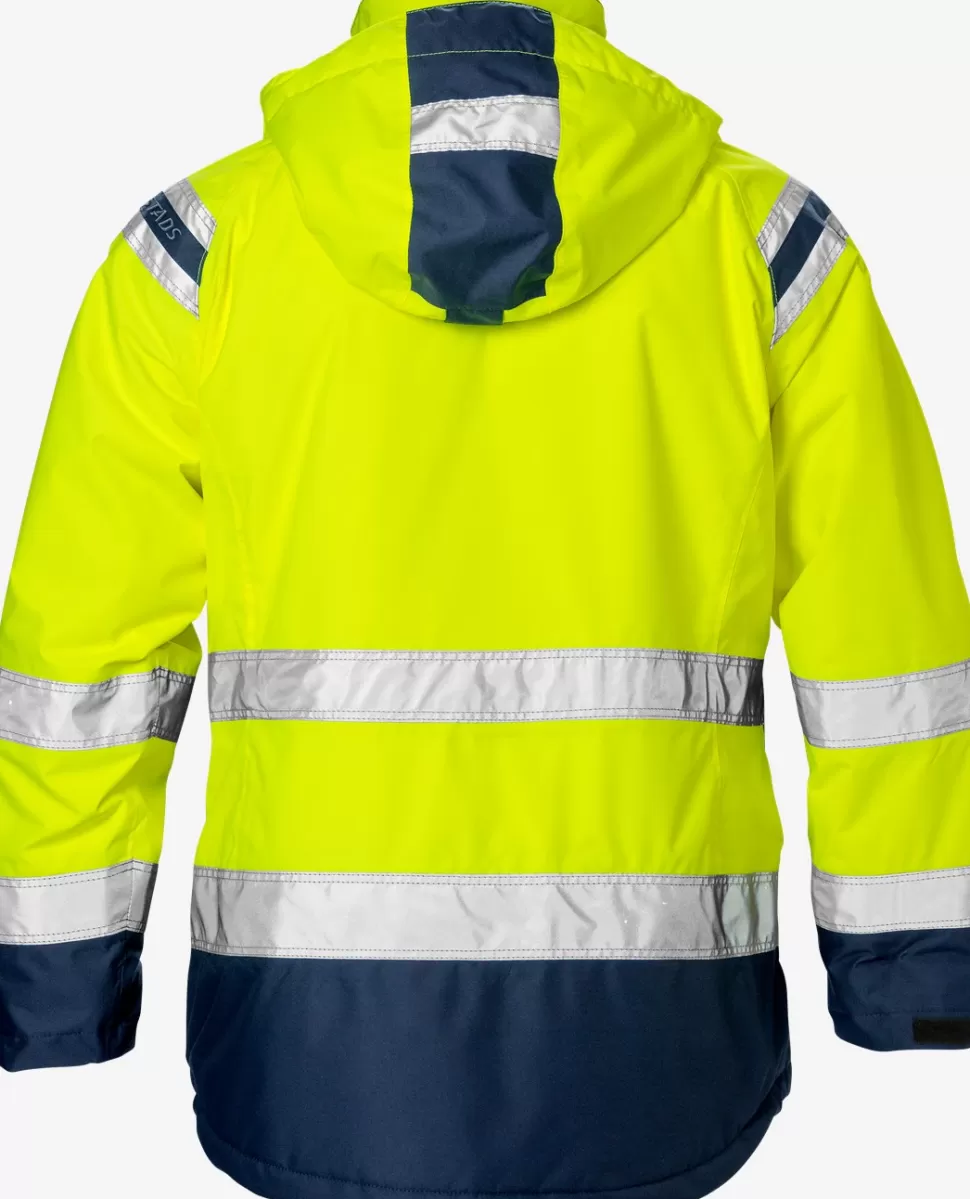 Damen Fristads Arbeitsjacken | Jacken<High Vis Airtech® Winterjacke Damen Kl. 3 4037 GTT