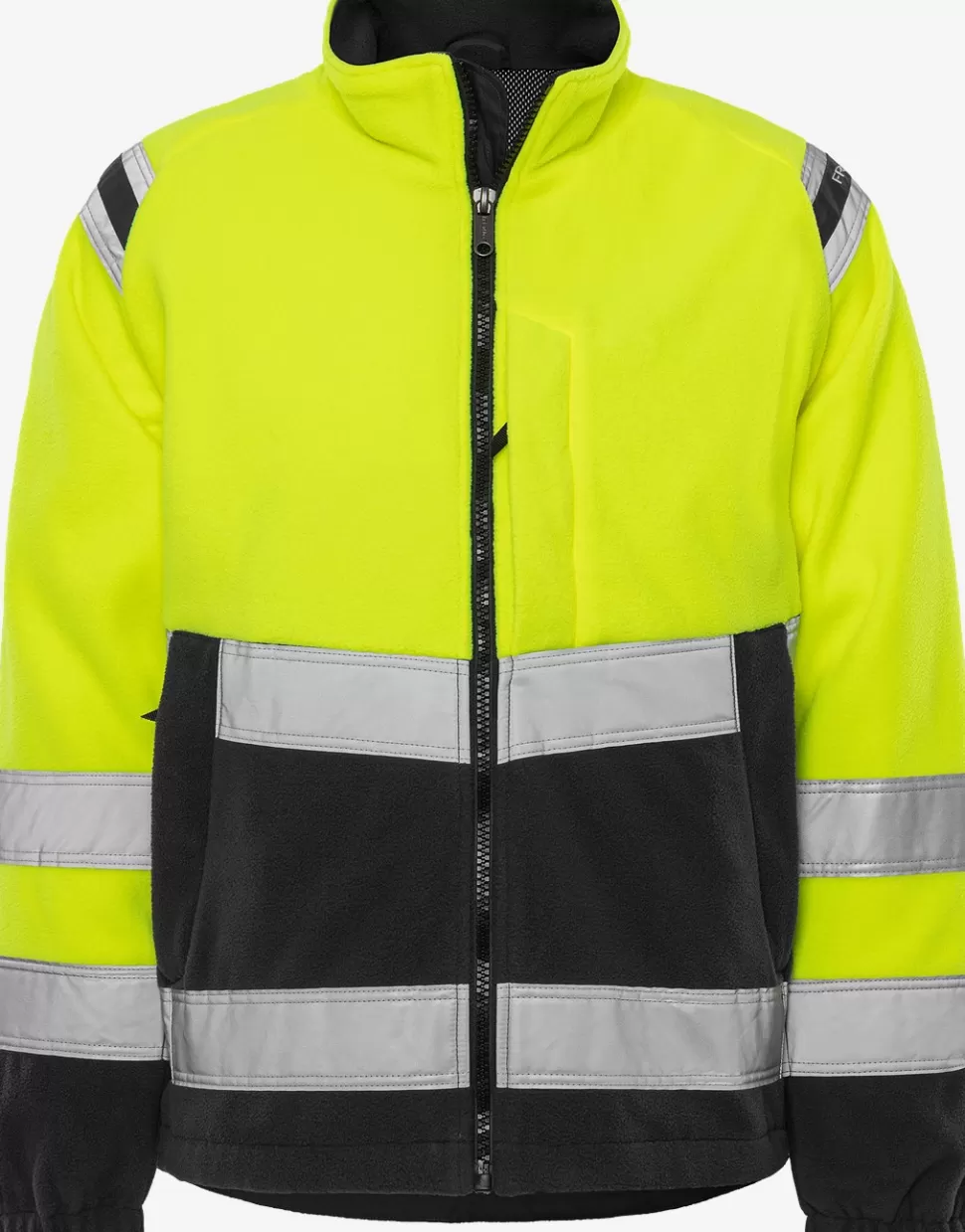 Herren Fristads Arbeitsjacken | Jacken<High Vis Fleecejacke Kl. 3 4041 FE