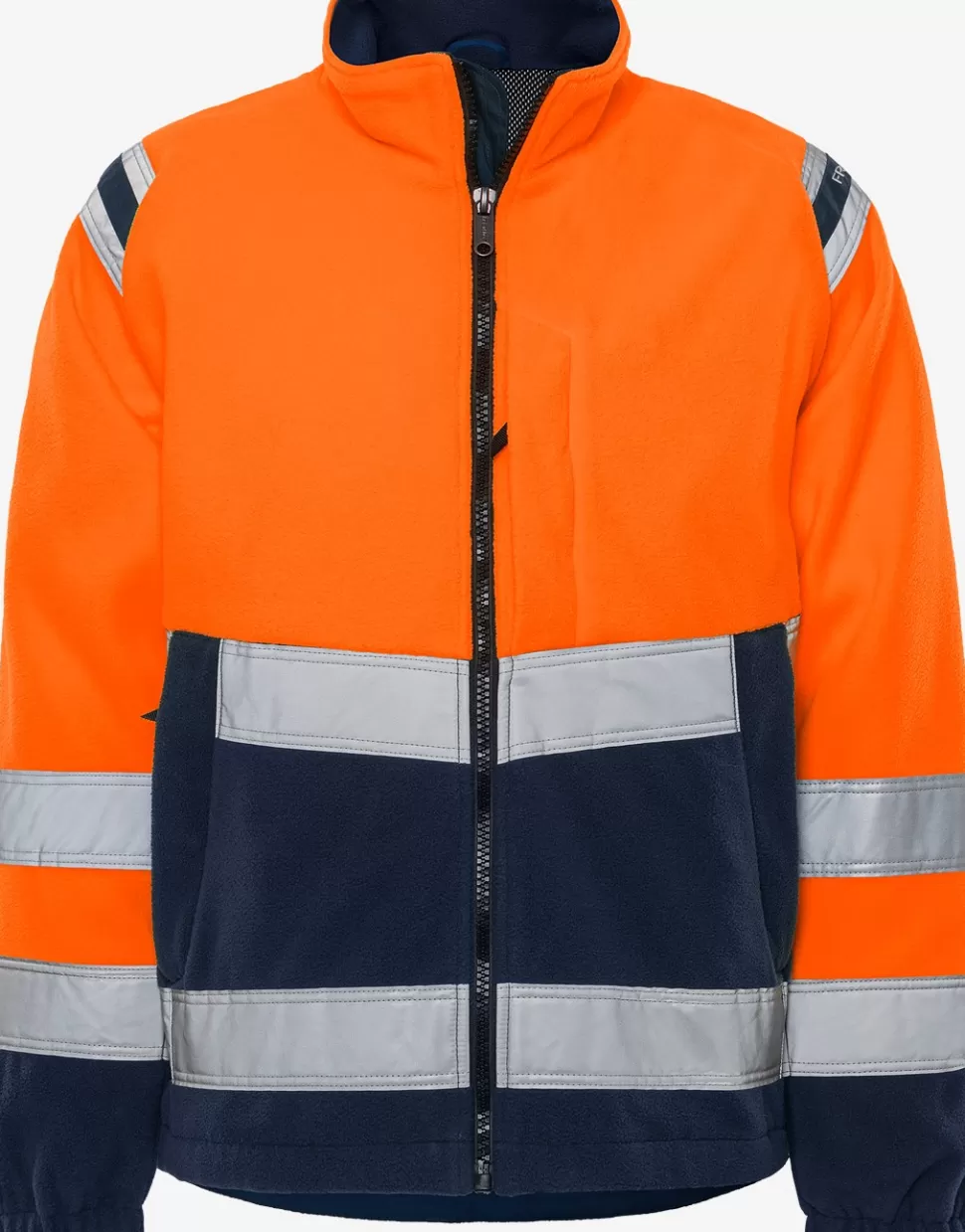 Herren Fristads Arbeitsjacken | Jacken<High Vis Fleecejacke Kl. 3 4041 FE