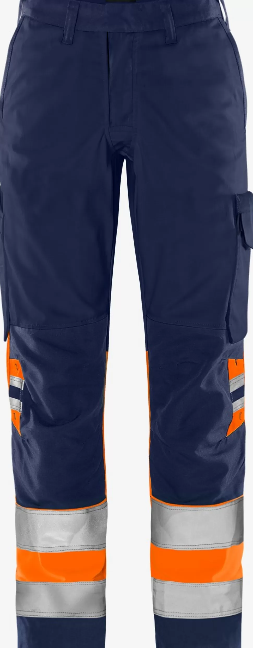 Damen Fristads Arbeitshosen | Warnschutz-Hosen<High Vis Green Hose Damen Kl. 1 2652 GPLU