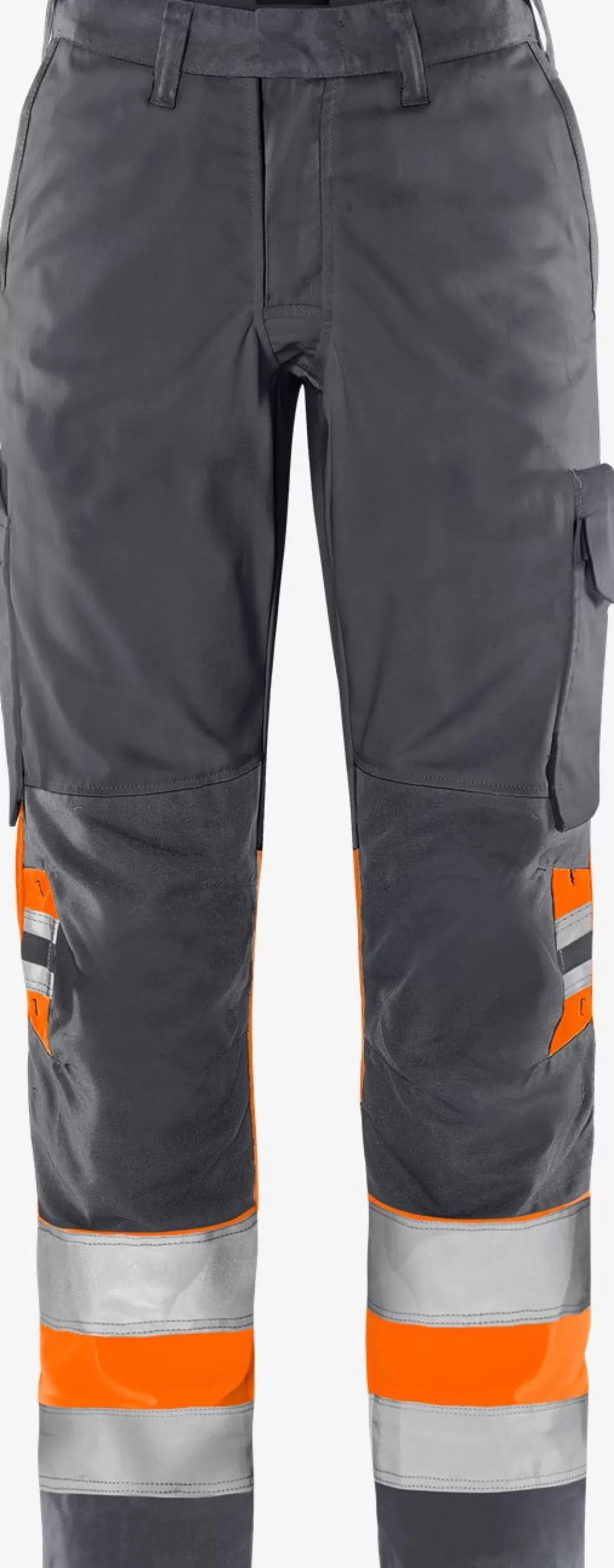 Damen Fristads Arbeitshosen | Warnschutz-Hosen<High Vis Green Hose Damen Kl. 1 2652 GPLU