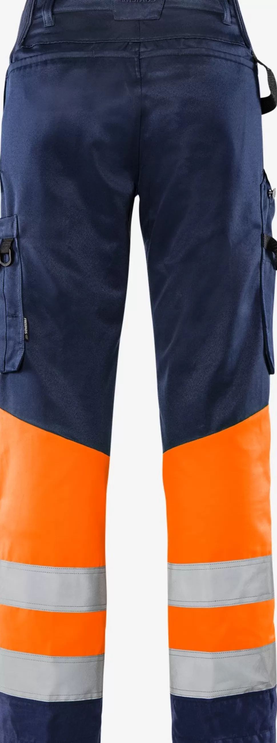 Damen Fristads Arbeitshosen | Warnschutz-Hosen<High Vis Green Hose Damen Kl. 1 2652 GPLU