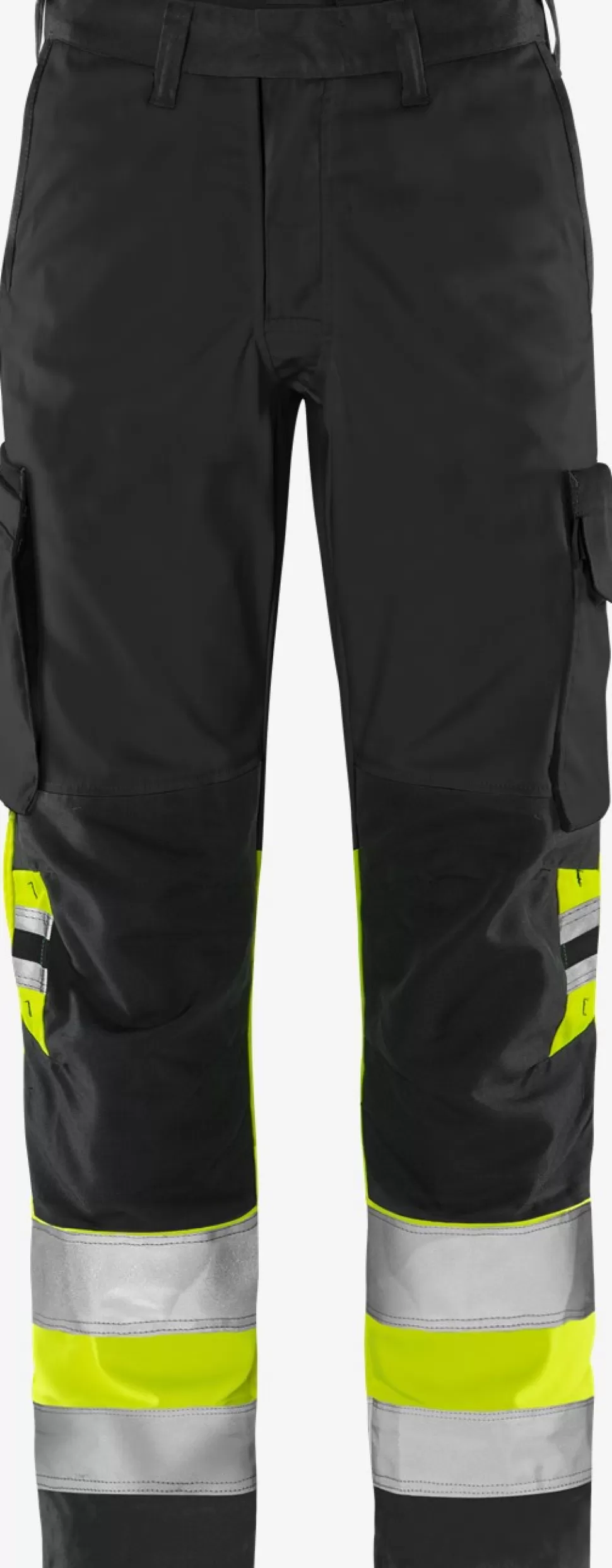 Herren Fristads Arbeitshosen | Warnschutz-Hosen<High Vis Green Hose Kl.1 2668 GPLU