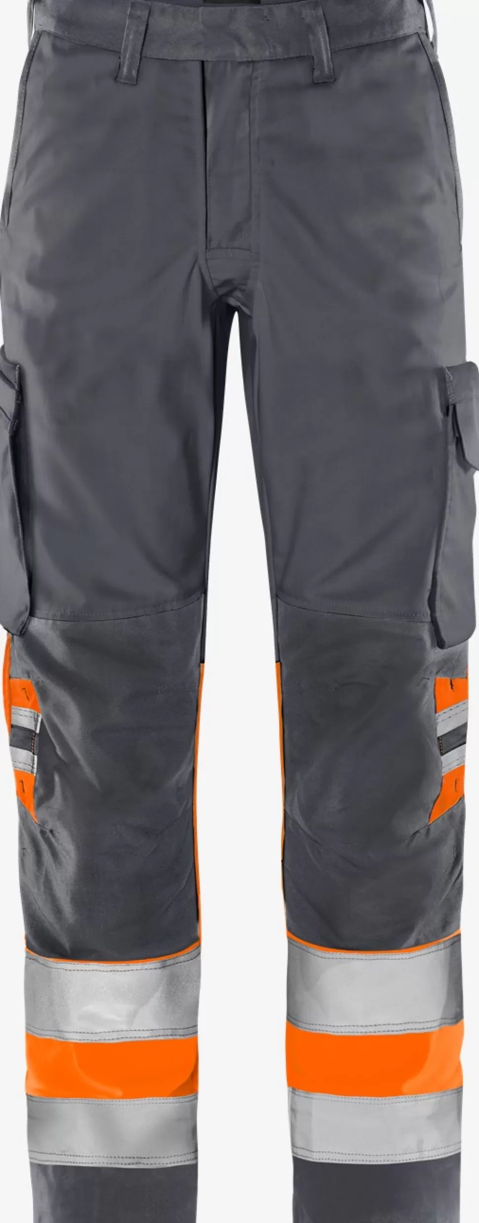 Herren Fristads Arbeitshosen | Warnschutz-Hosen<High Vis Green Hose Kl.1 2668 GPLU