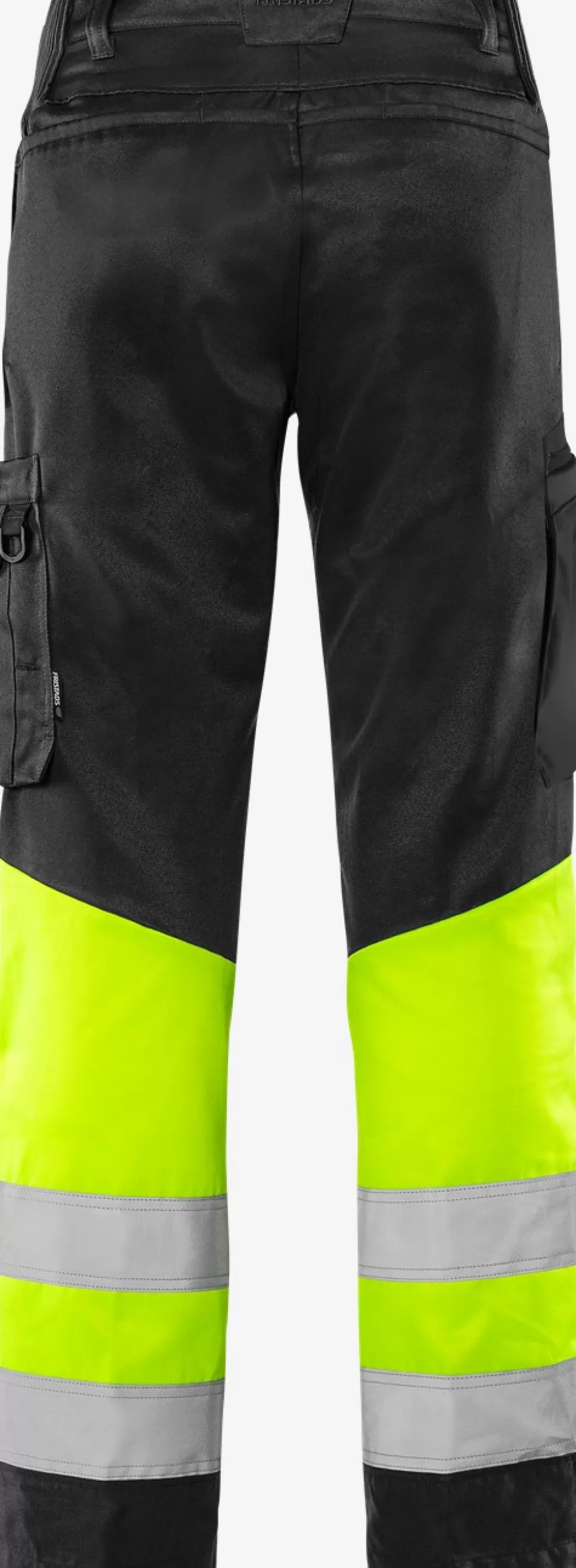 Herren Fristads Arbeitshosen | Warnschutz-Hosen<High Vis Green Hose Kl.1 2668 GPLU