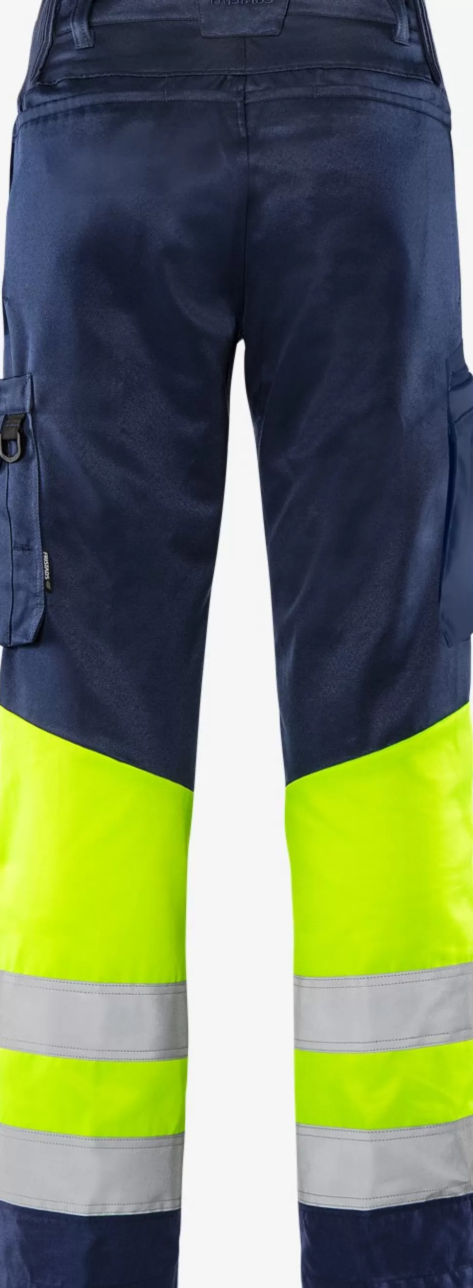 Herren Fristads Arbeitshosen | Warnschutz-Hosen<High Vis Green Hose Kl.1 2668 GPLU