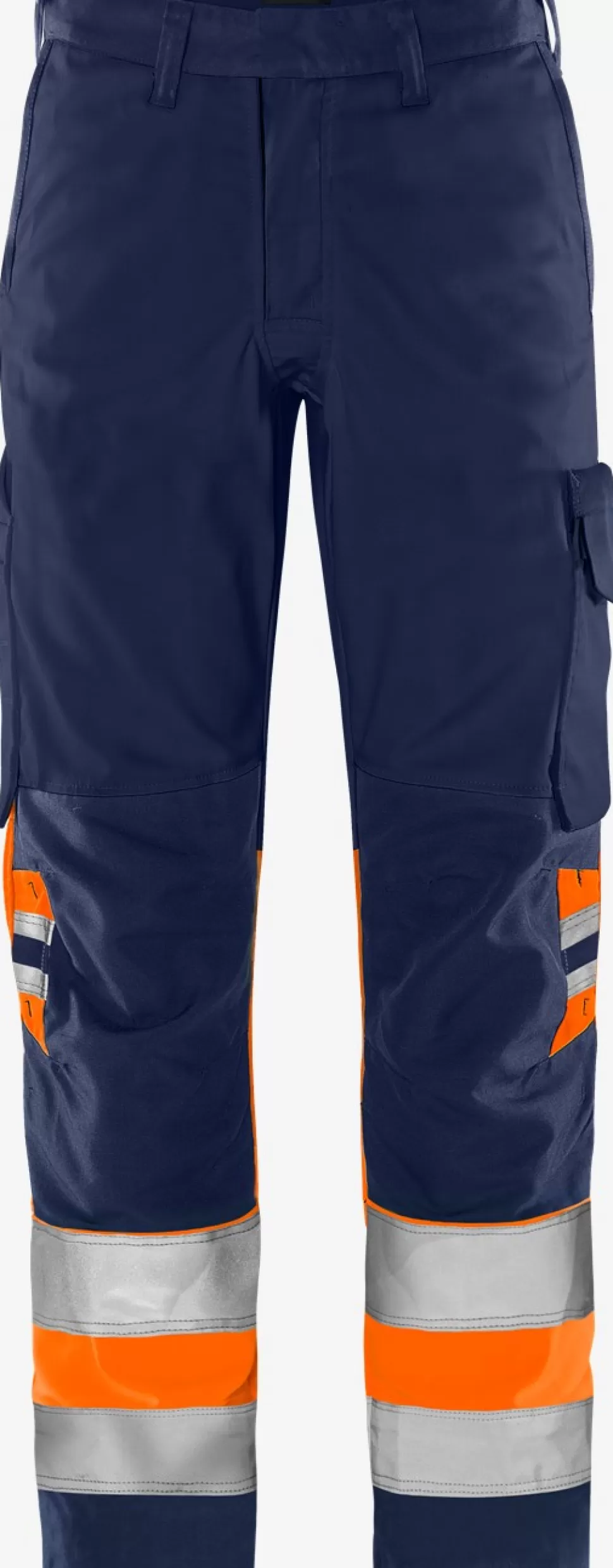 Herren Fristads Arbeitshosen | Warnschutz-Hosen<High Vis Green Hose Kl. 1 2649 GPLU