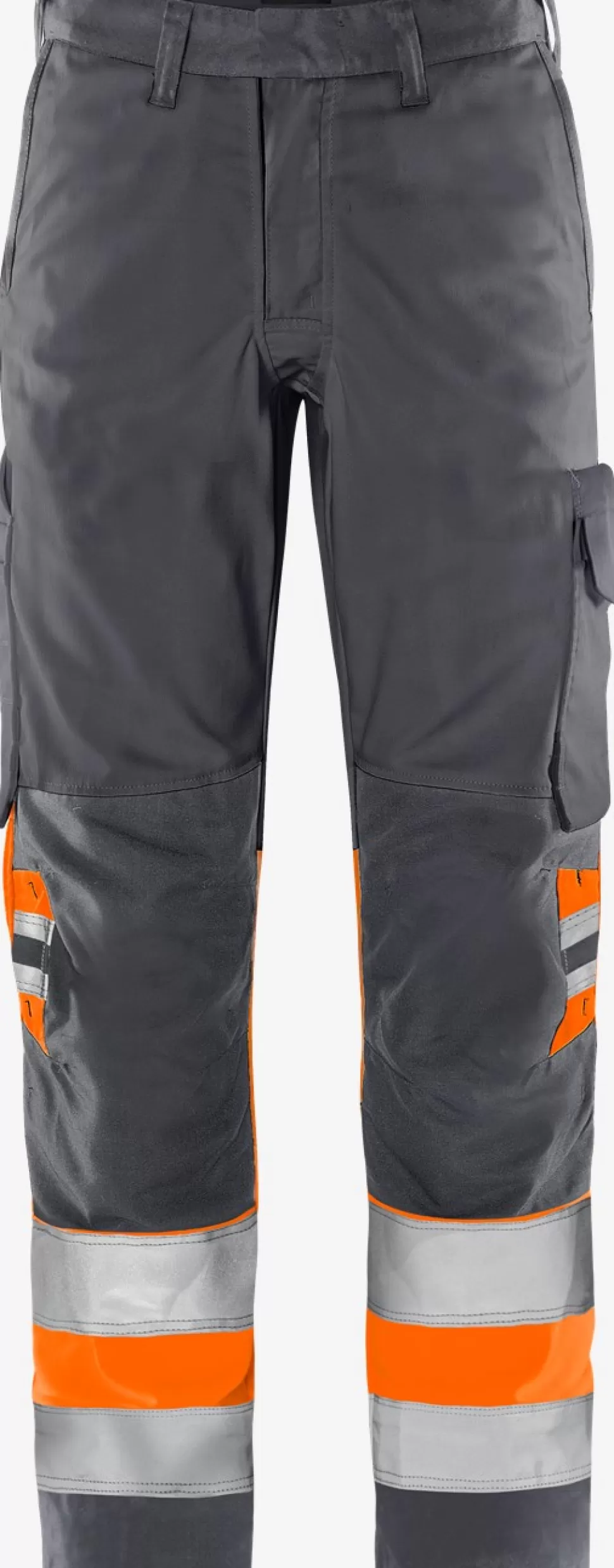 Herren Fristads Arbeitshosen | Warnschutz-Hosen<High Vis Green Hose Kl. 1 2649 GPLU