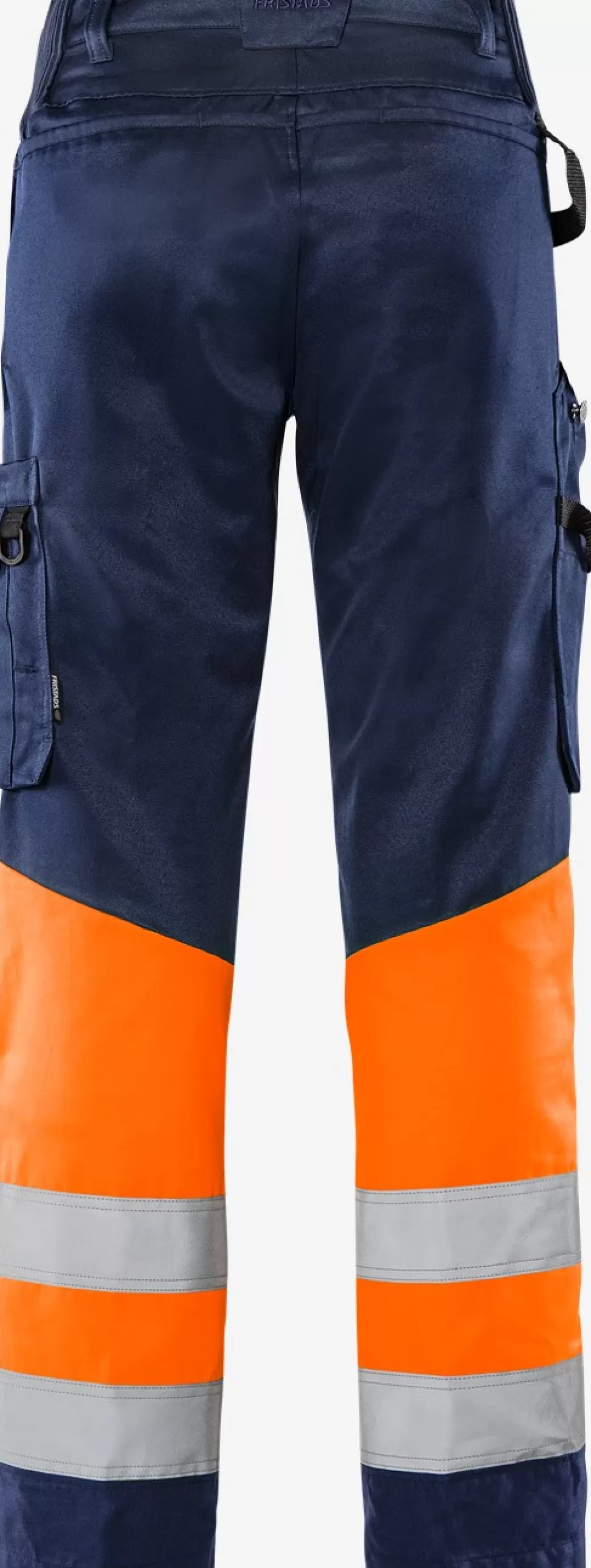 Herren Fristads Arbeitshosen | Warnschutz-Hosen<High Vis Green Hose Kl. 1 2649 GPLU