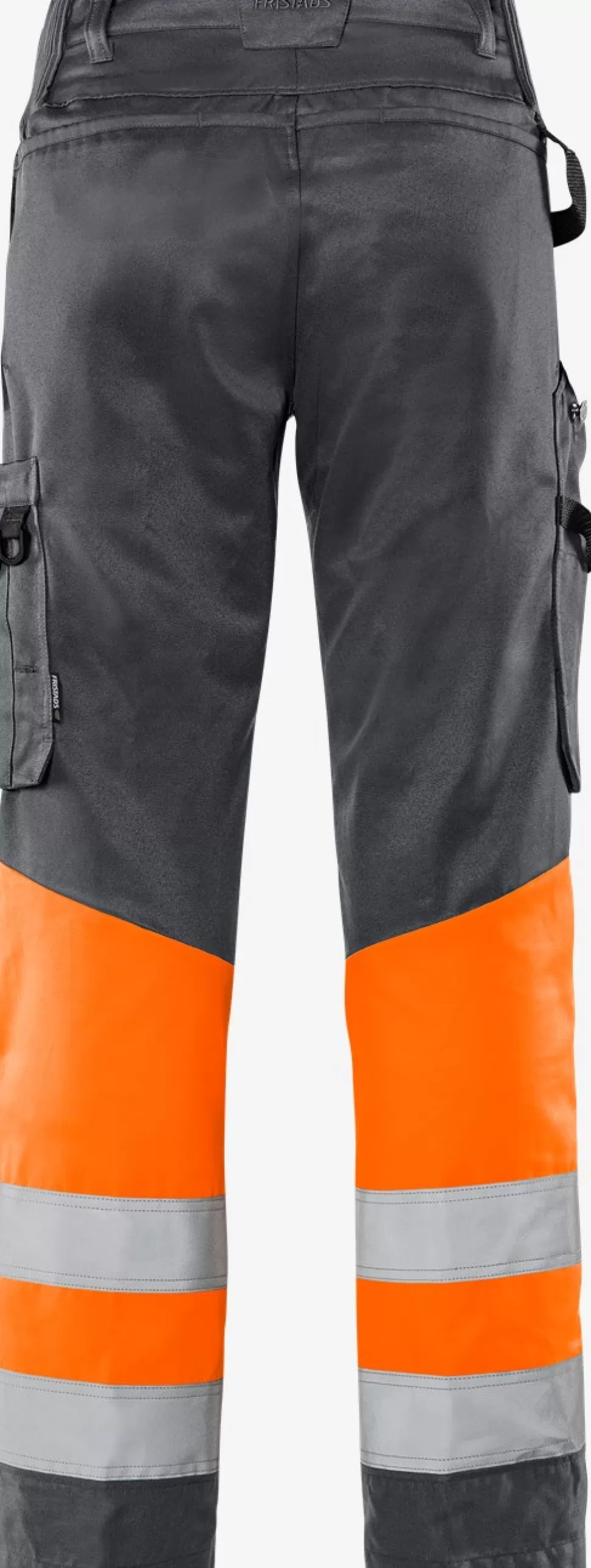 Herren Fristads Arbeitshosen | Warnschutz-Hosen<High Vis Green Hose Kl. 1 2649 GPLU