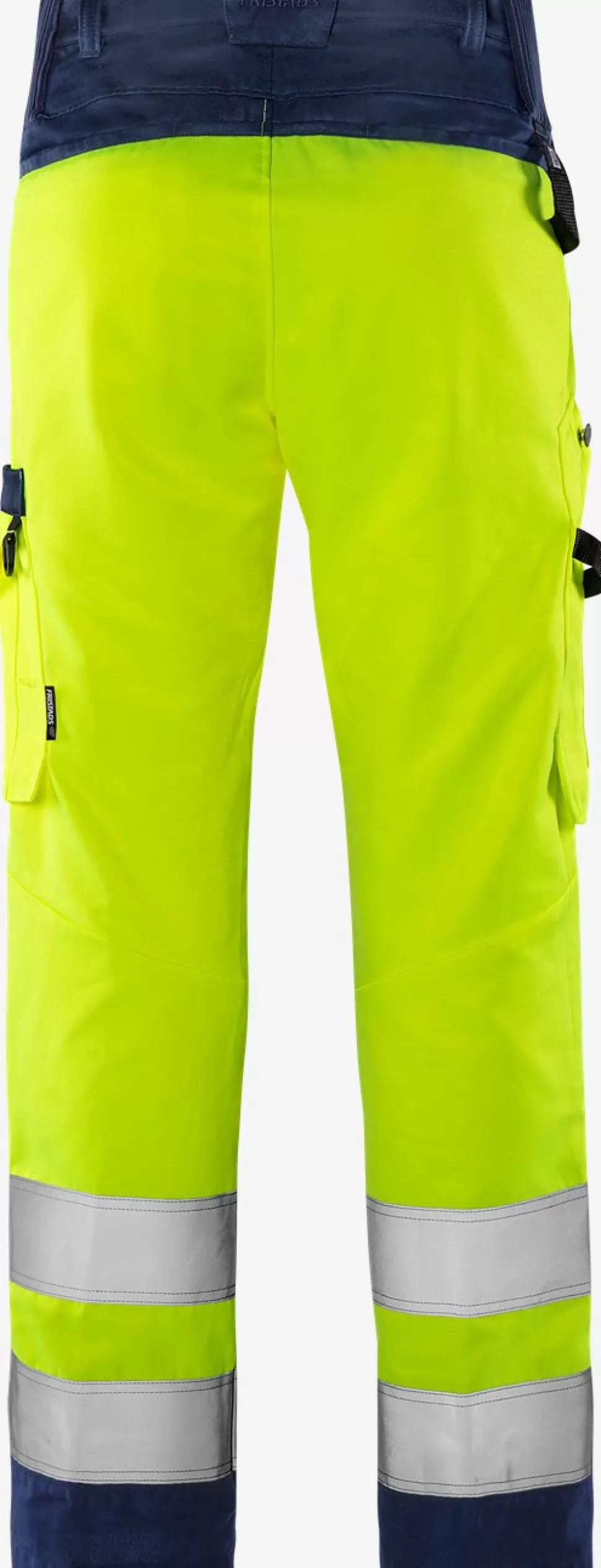 Herren Fristads Arbeitshosen | Warnschutz-Hosen<High Vis Green Hose Kl. 2 2651 GPLU